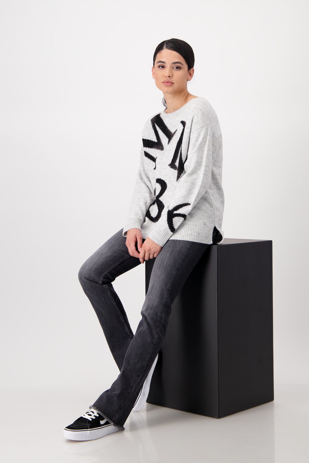 Pullover, cloud melange