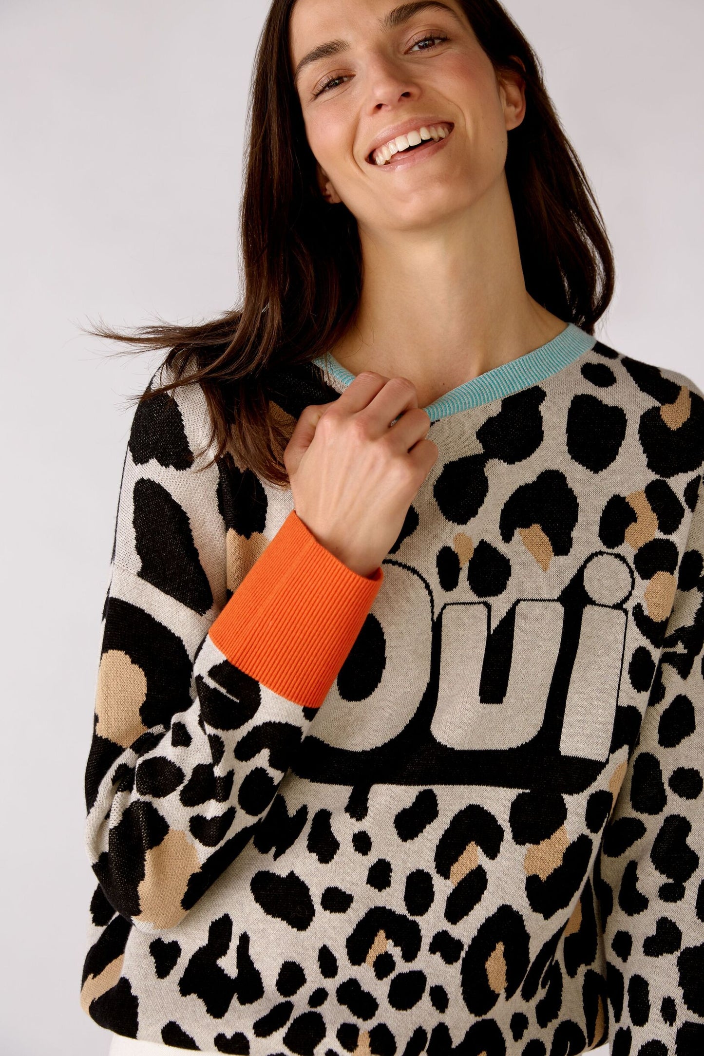 Pullover mit Oui Logo