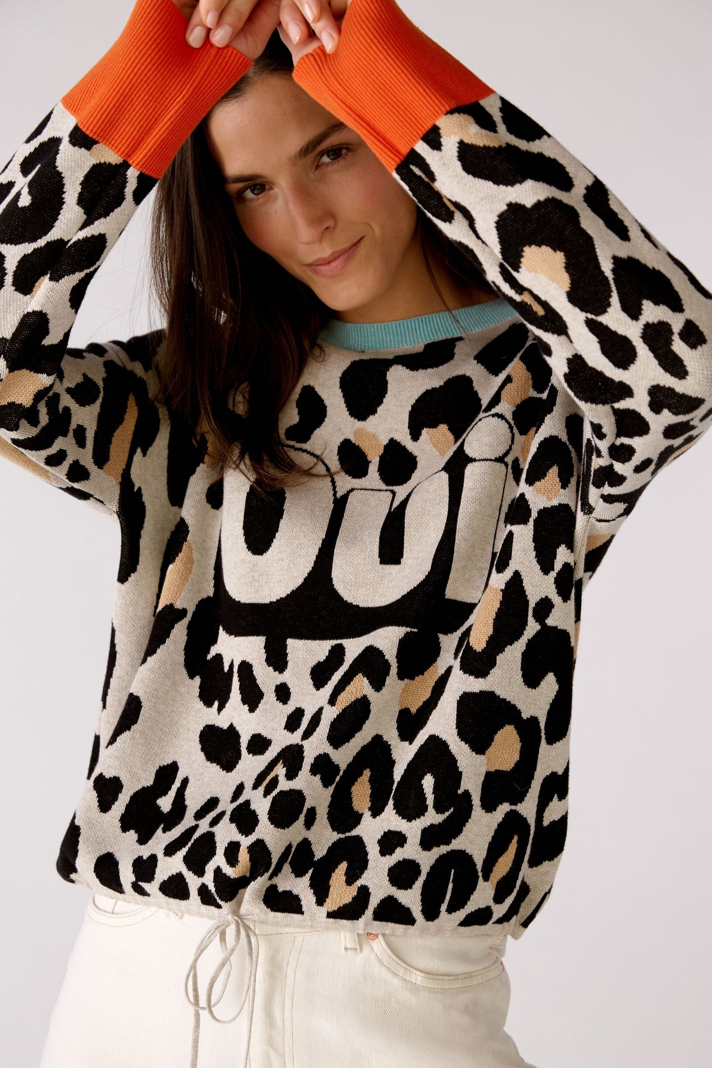 Pullover mit Oui Logo
