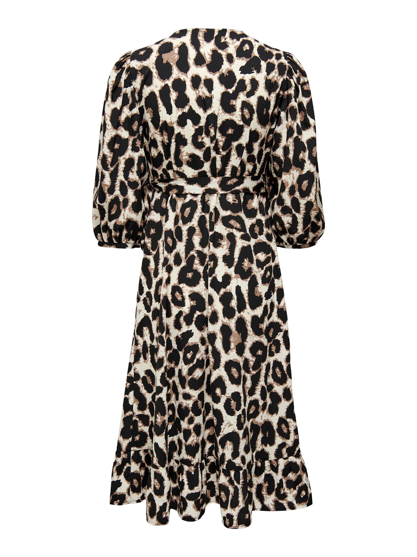 ONLOLIVIA 3/4 WRAP MIDI DRESS WVN NOOS