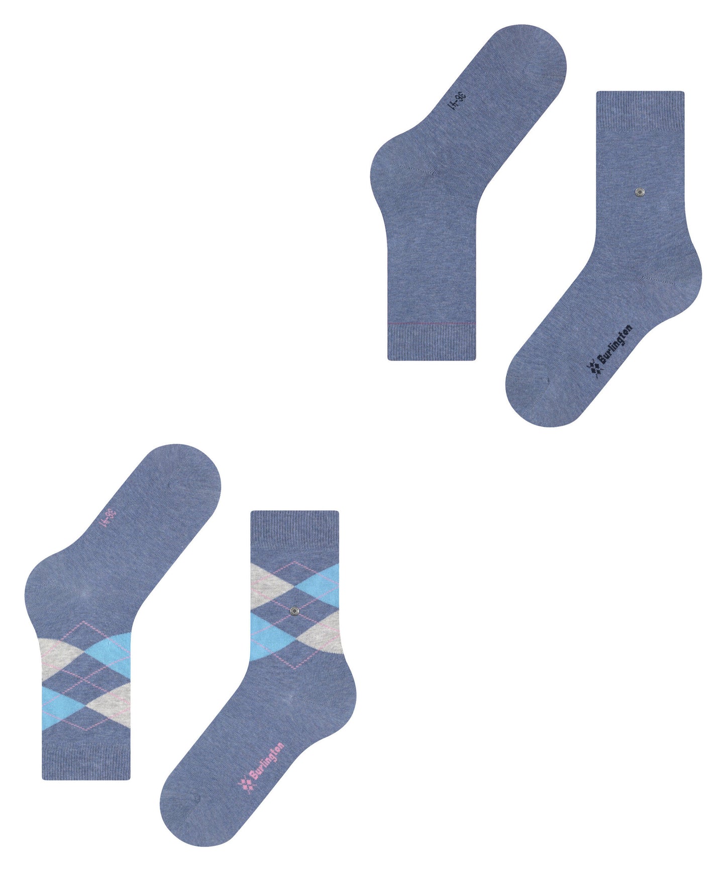 Burlington Everyday Mix 2-Pack Damen Socken