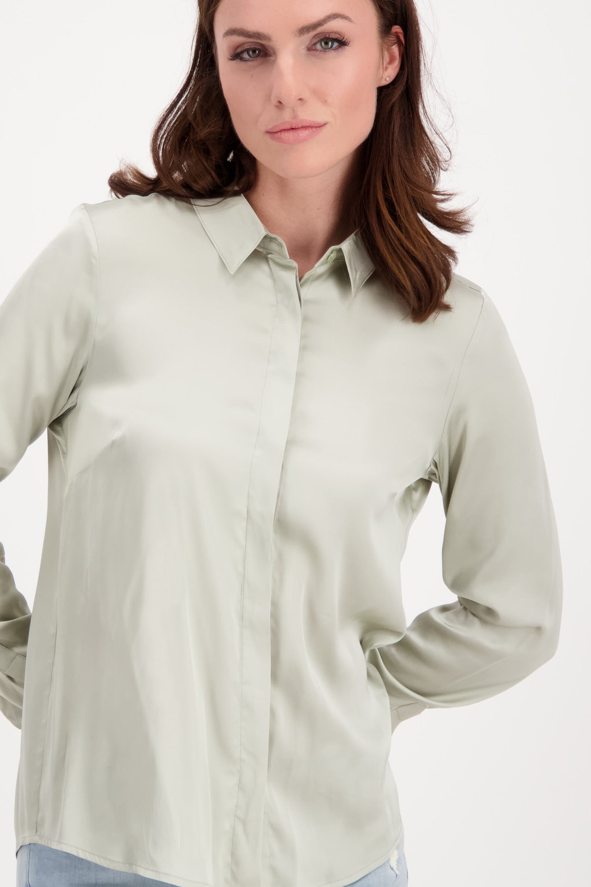 Bluse, light khaki