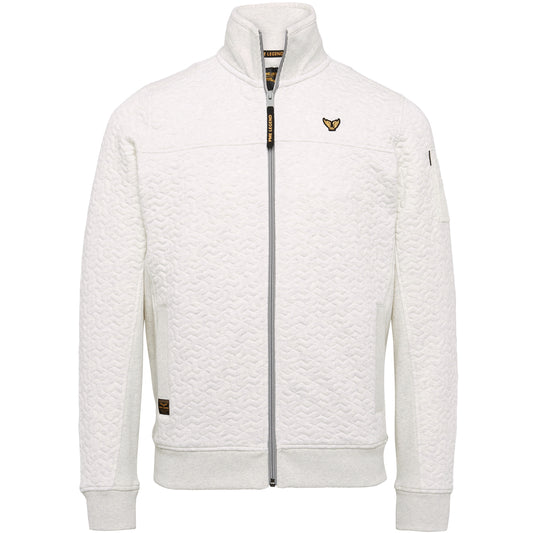Zip jacket jacquard interlock sweat