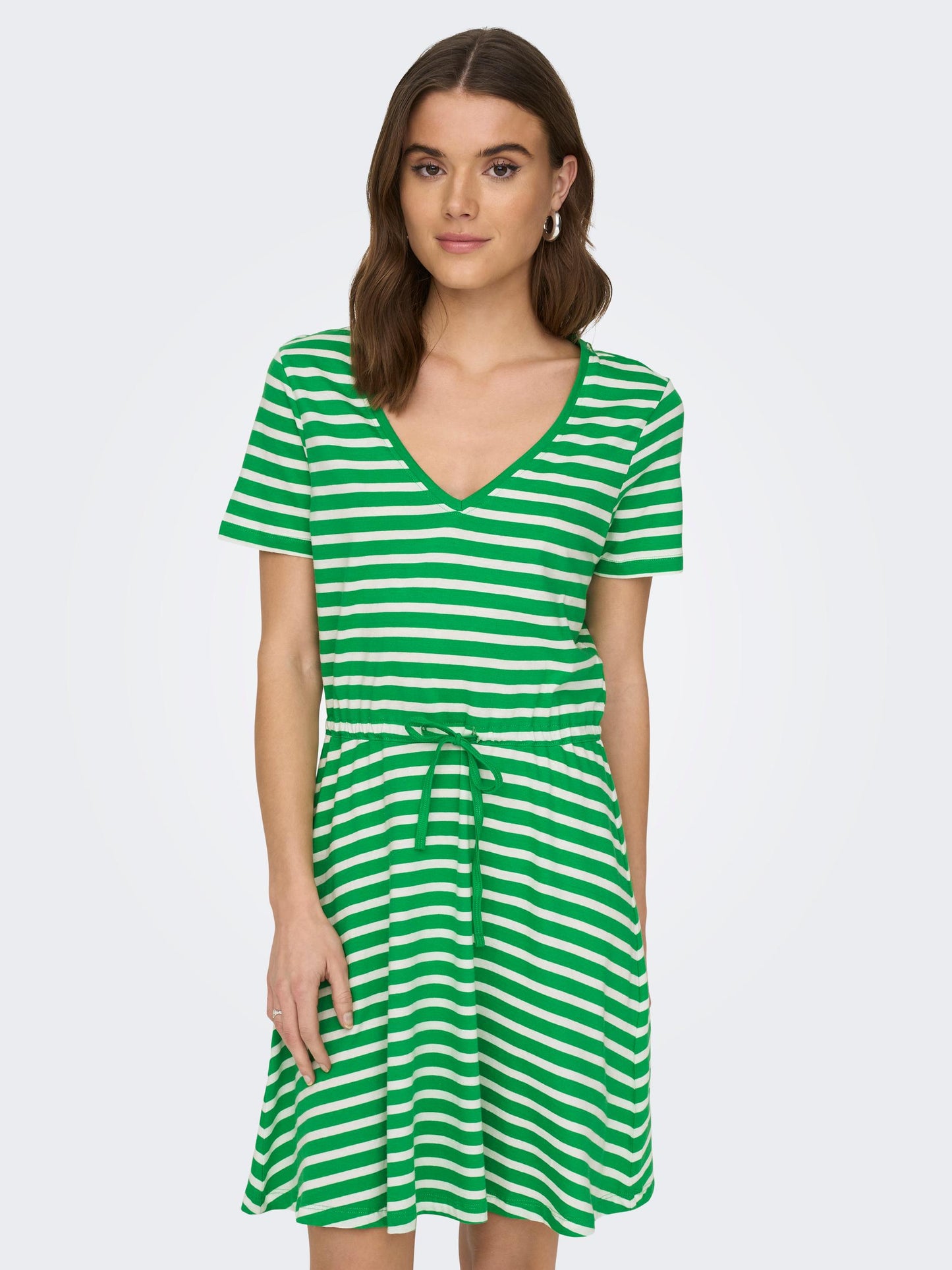 ONLMAY S/S V-NECK SHORT DRESS JRS NOOS