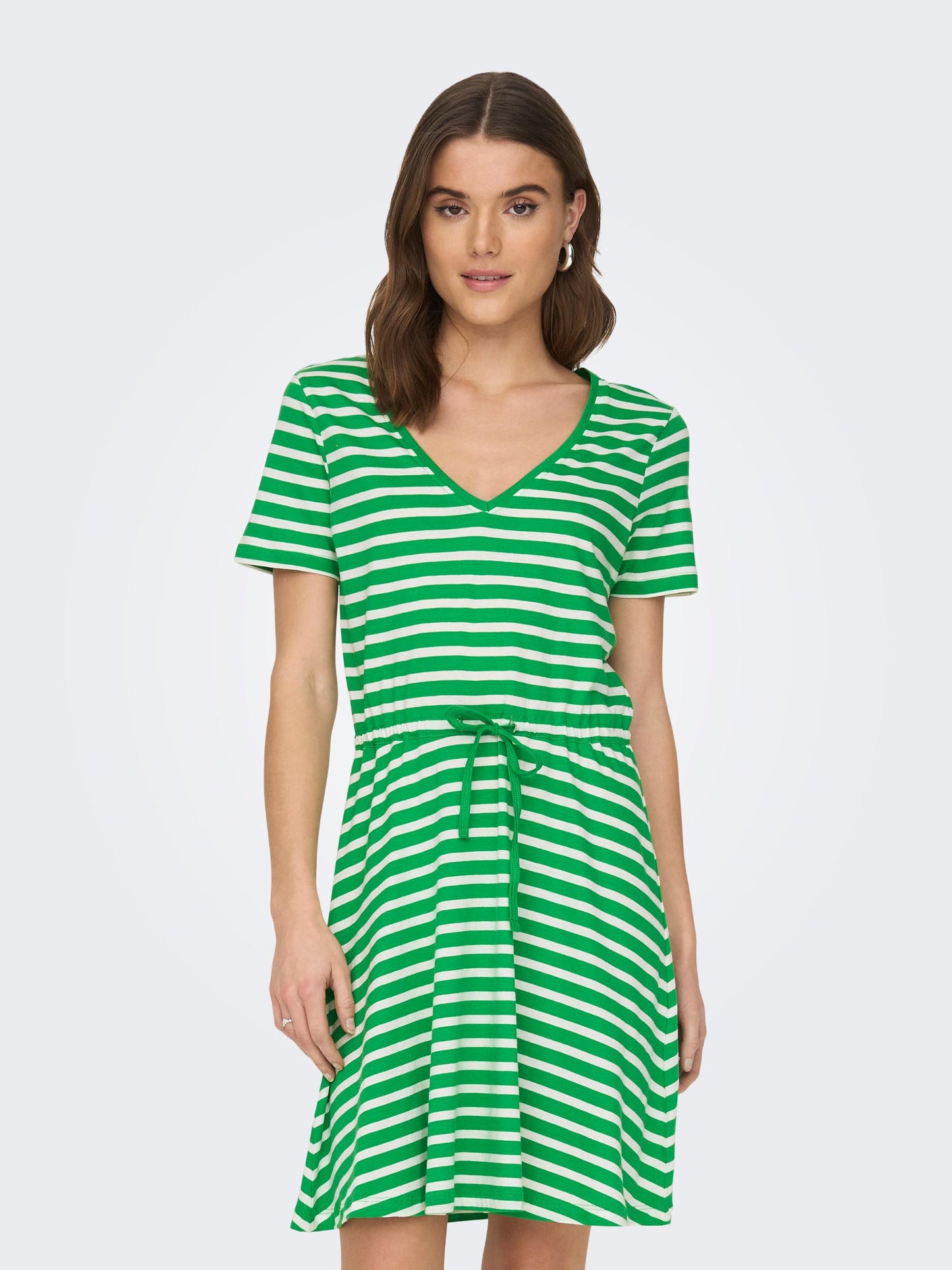 ONLMAY S/S V-NECK SHORT DRESS JRS NOOS