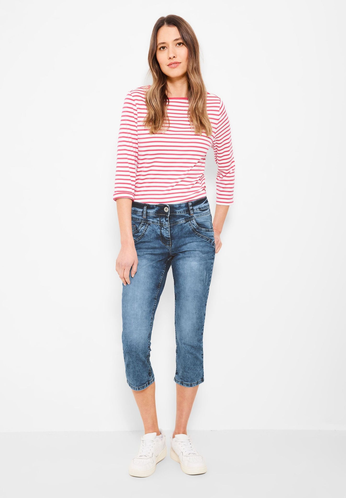 Casual Fit Jeans in 3/4