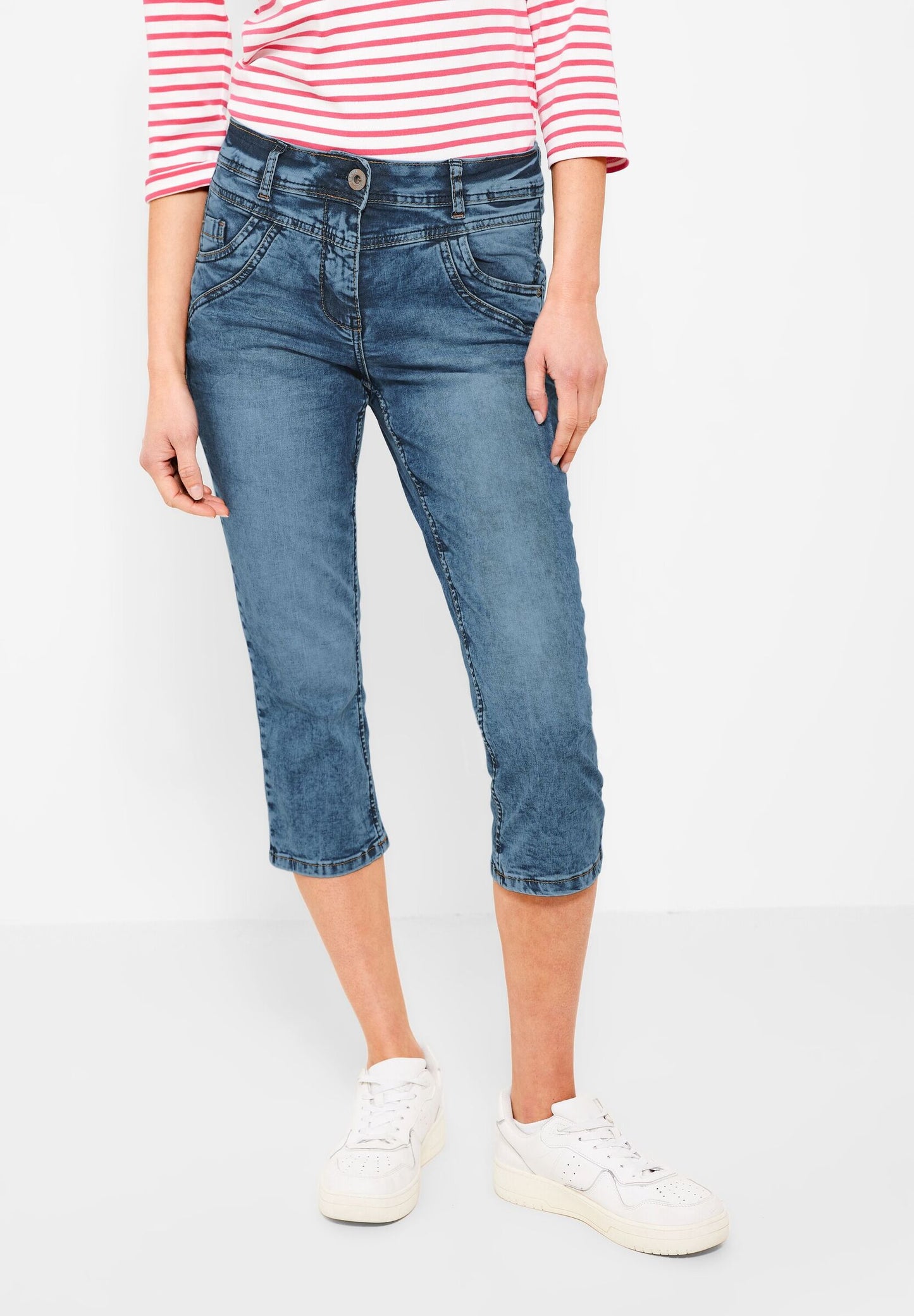 Casual Fit Jeans in 3/4