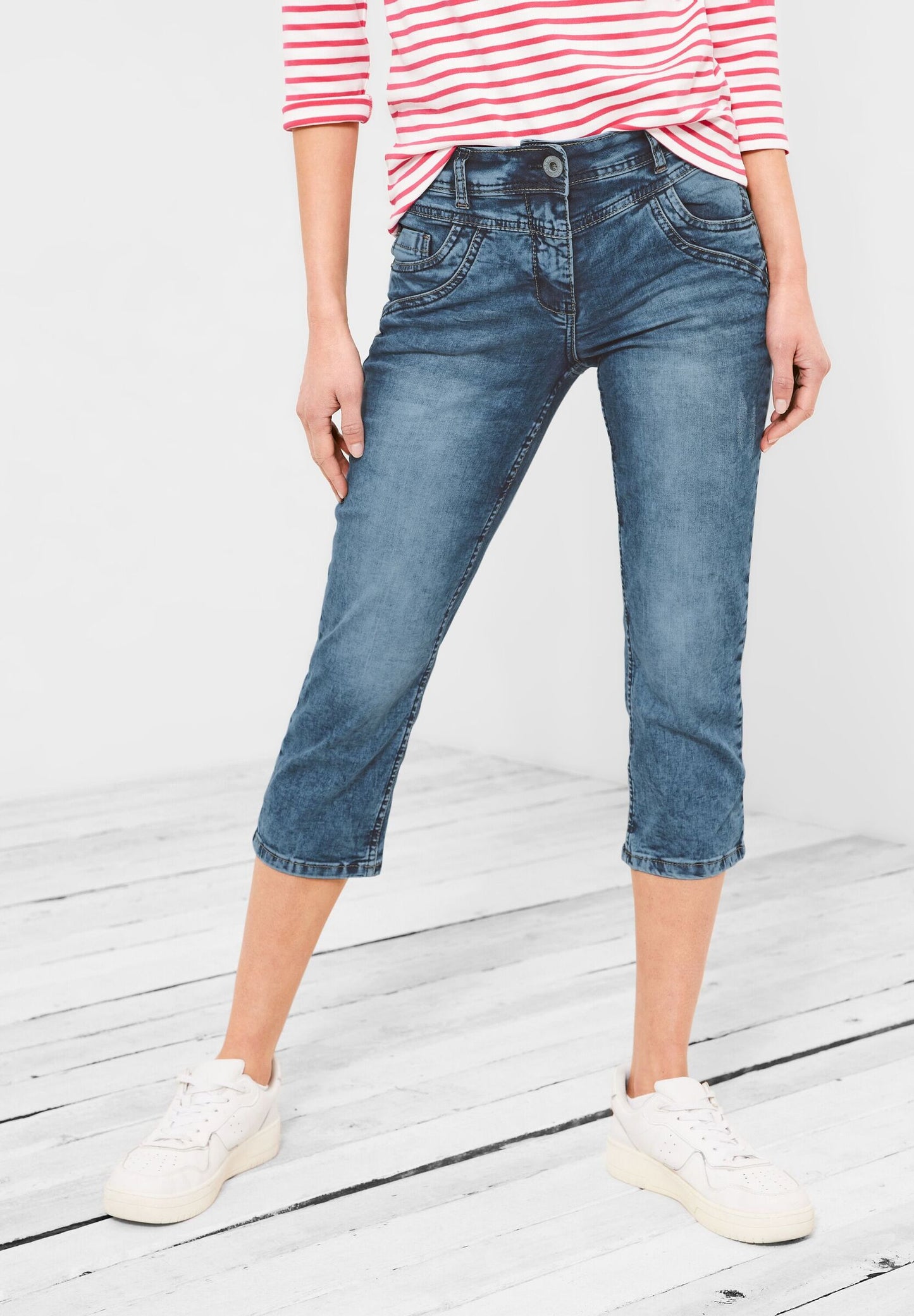 Casual Fit Jeans in 3/4