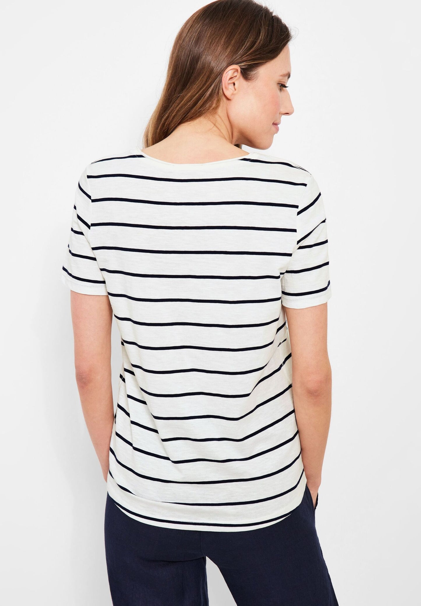 T-Shirt mit Streifenmuster