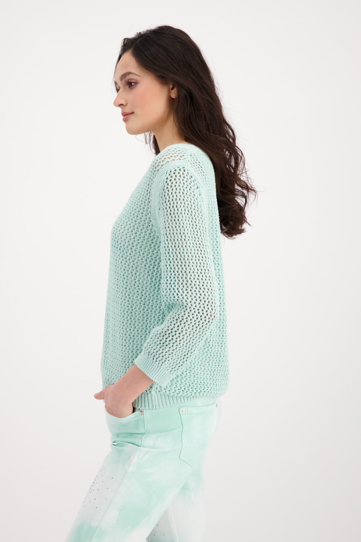 Pullover, fresh mint