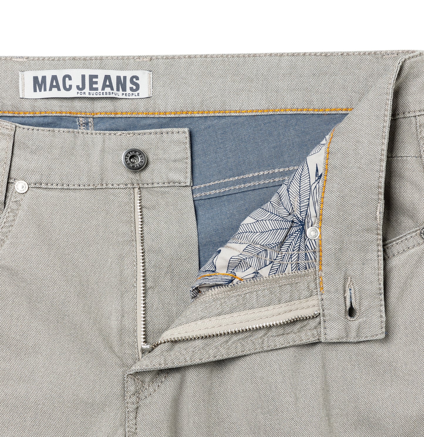 MAC JEANS - Arne Pipe, Printed High Stretch Cotton