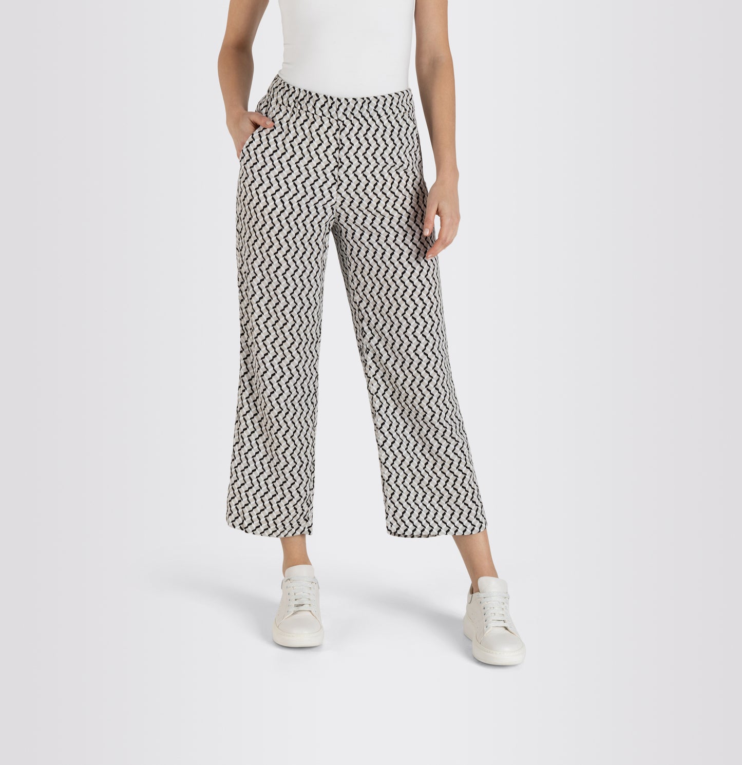 MAC JEANS - CHIARA cropped, Fluid viscose