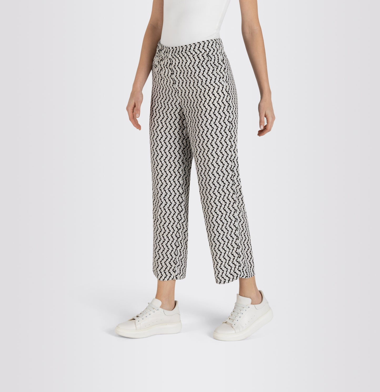 MAC JEANS - CHIARA cropped, Fluid viscose