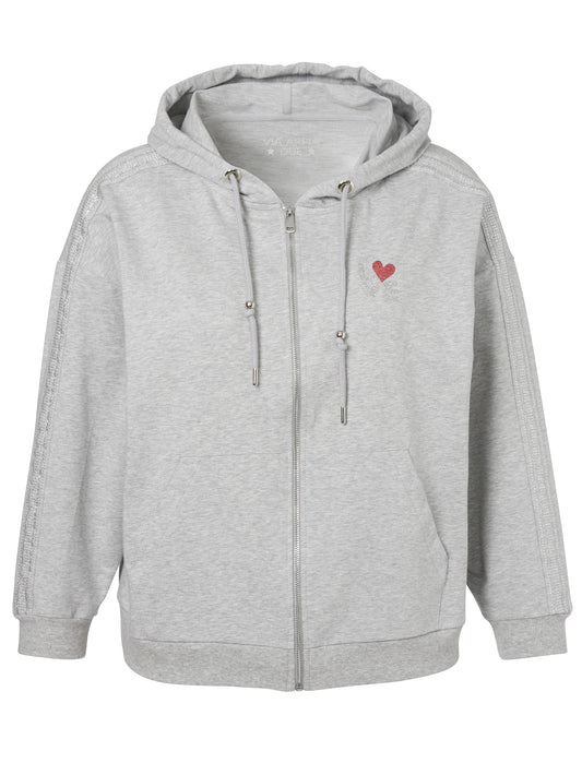 Jacke Kapuze 1/1 Arm Zipper