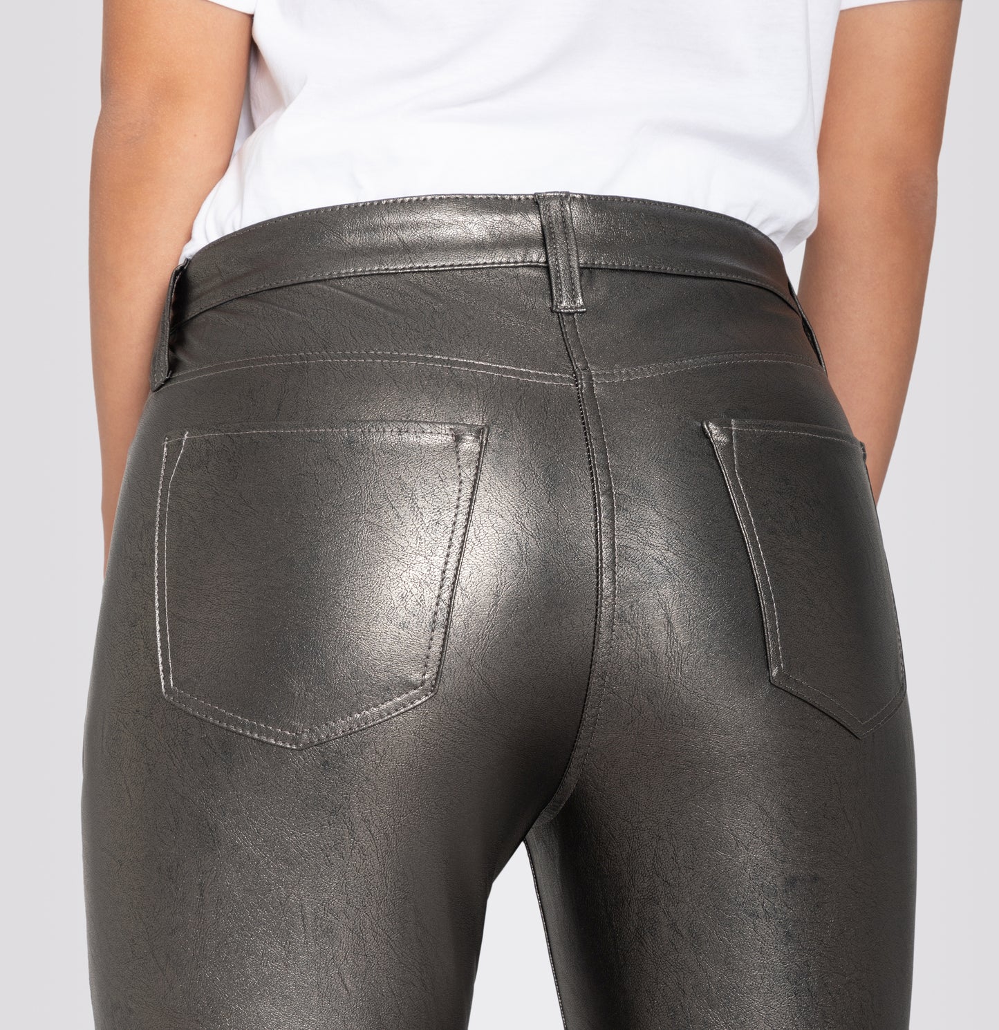 MAC JEANS - SLIM, Metallic Coated