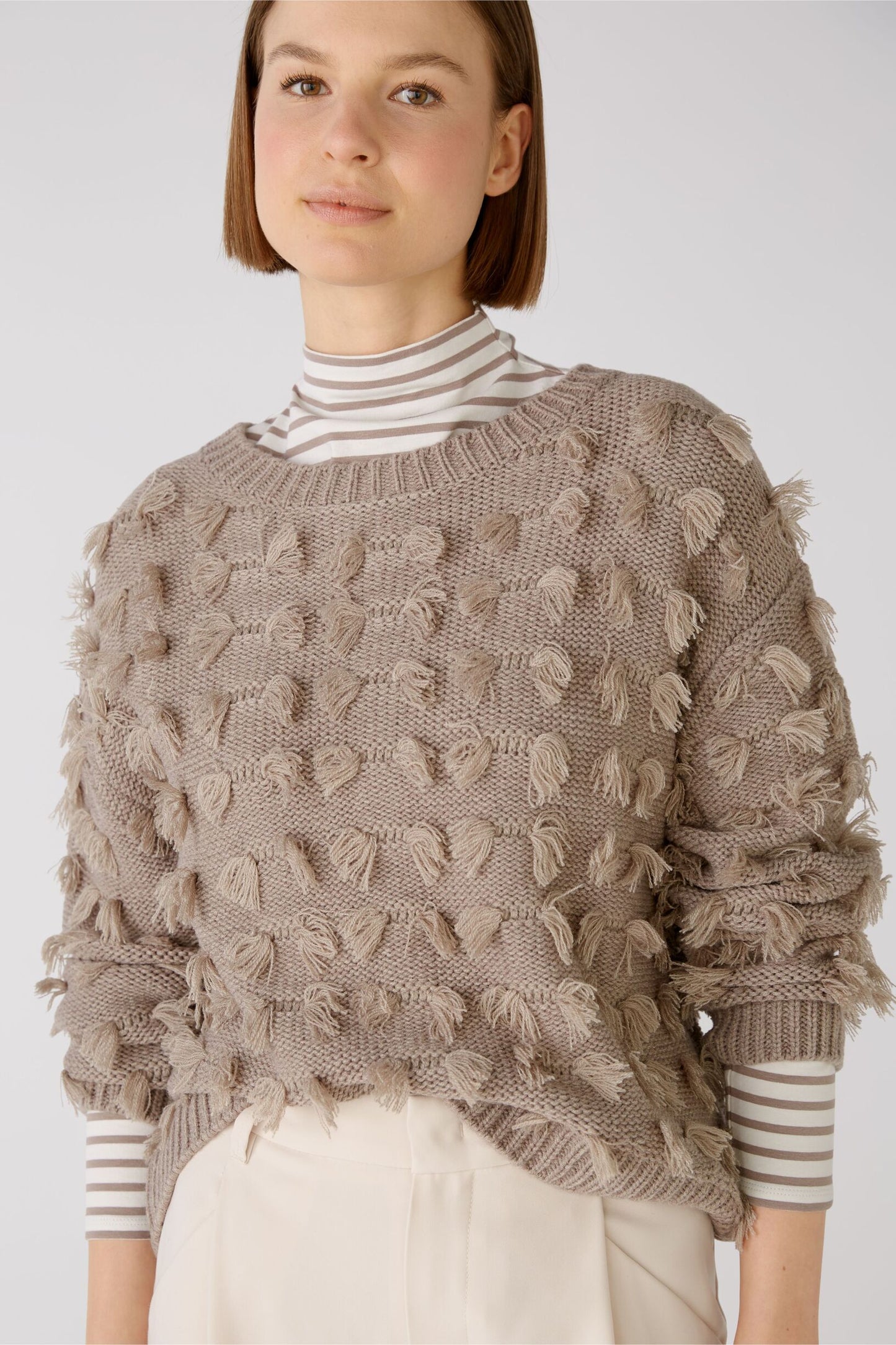 Pullover  mit Fransendetail