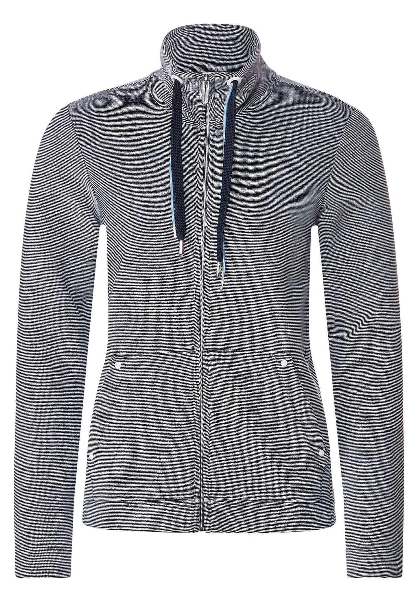 Gestreifte Shirtjacke