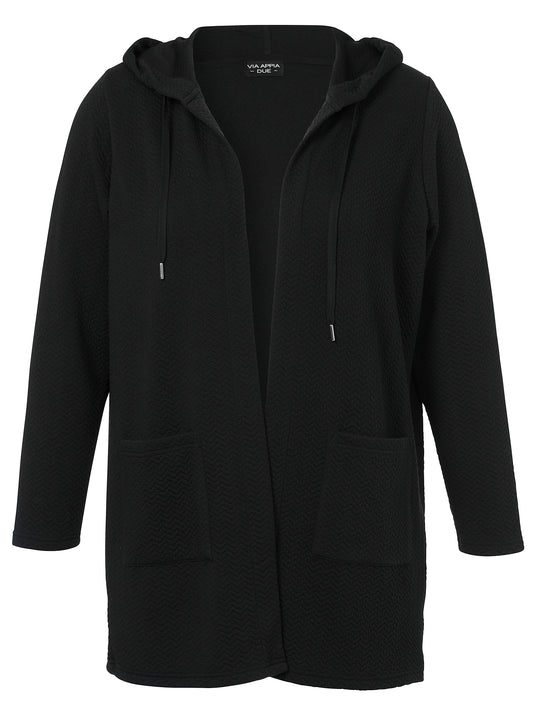 Jacke Offen 1/1 Arm Kapuze