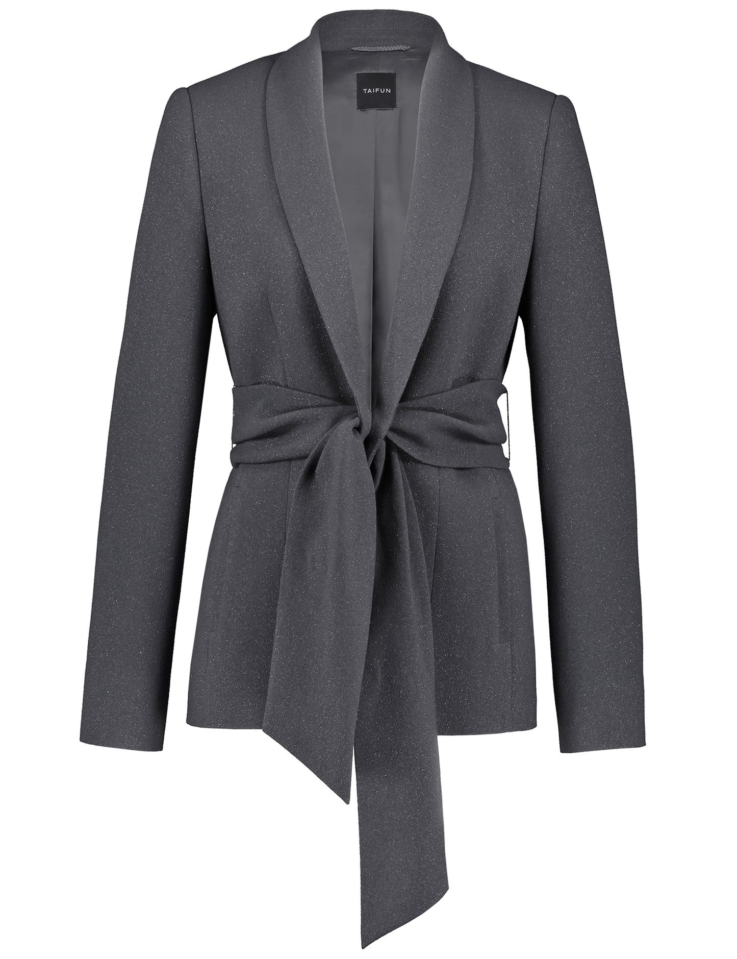 Feiner Blazer mit Glitzer-Effekt