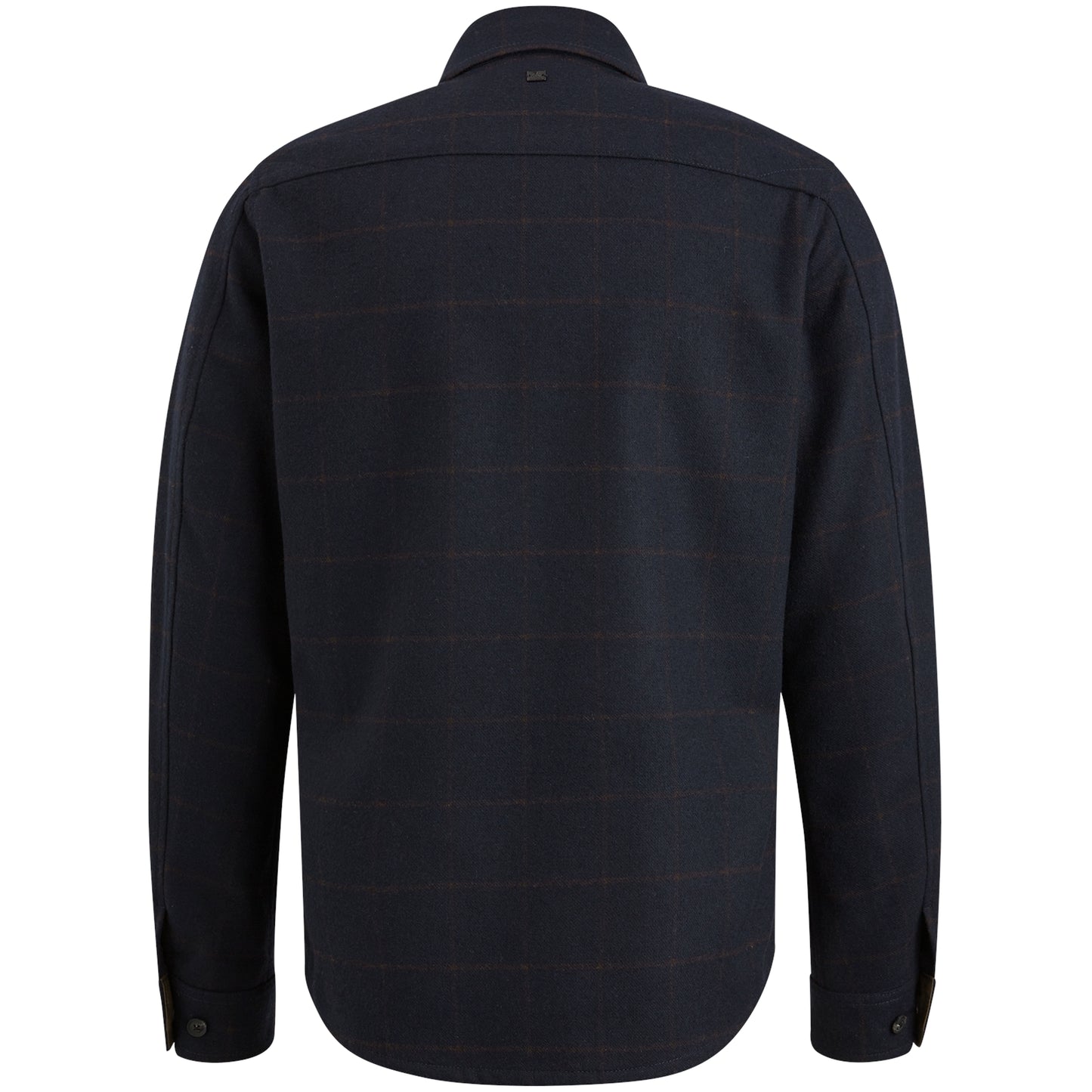 Long Sleeve Shirt Check Fine Woolblend