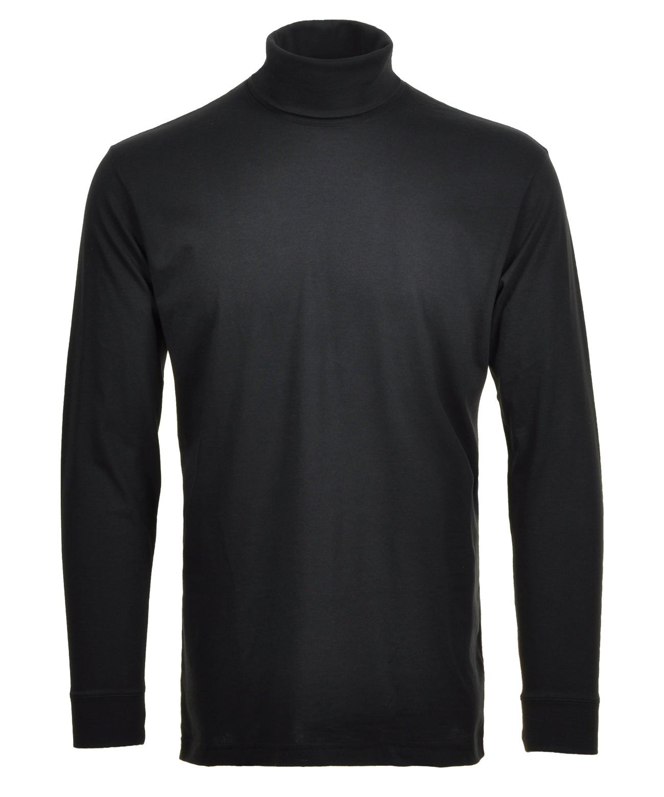 Basic Rollkragenshirt langarm