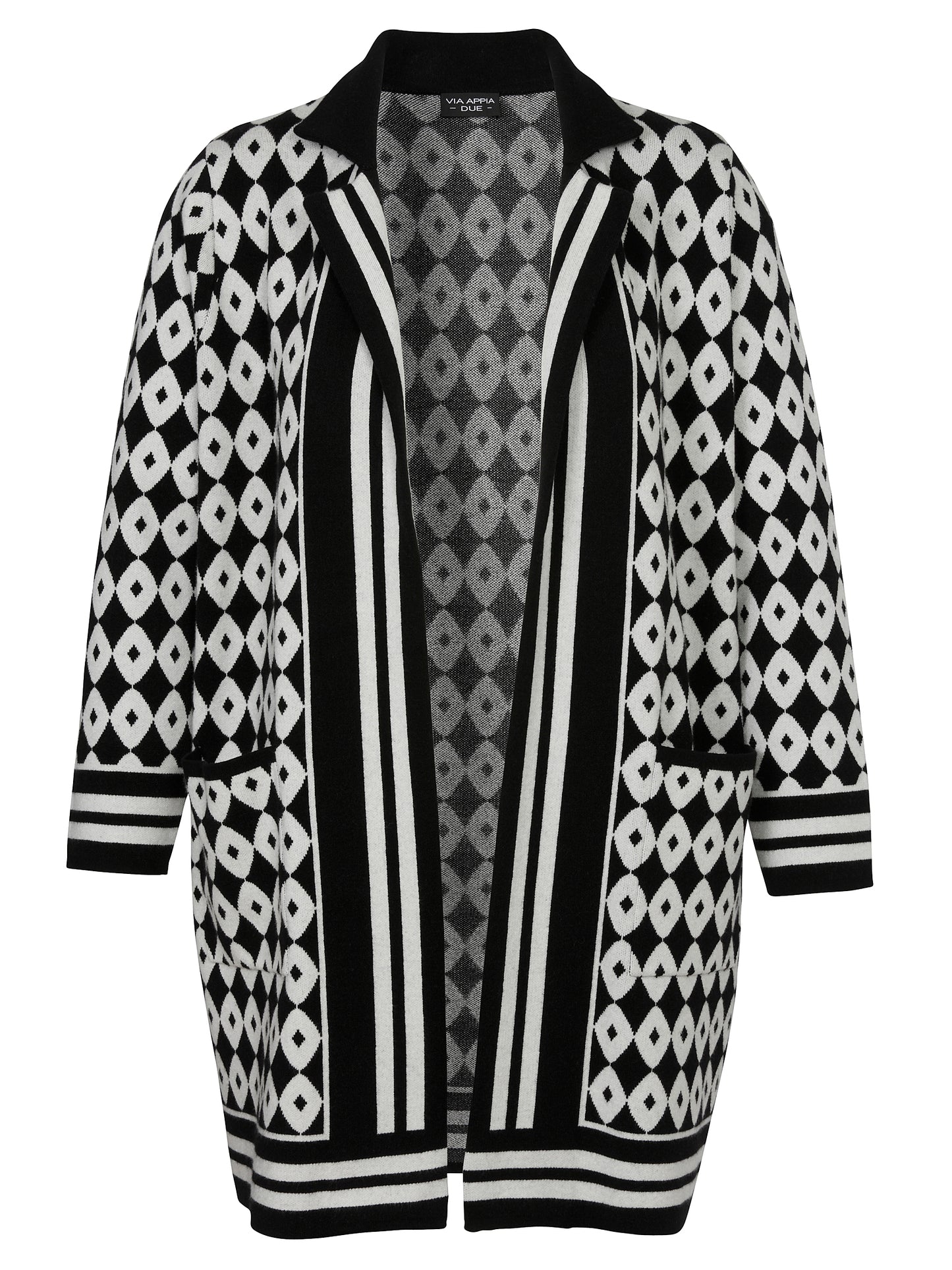 Jacke Revers 1/1 Arm  Jacquard