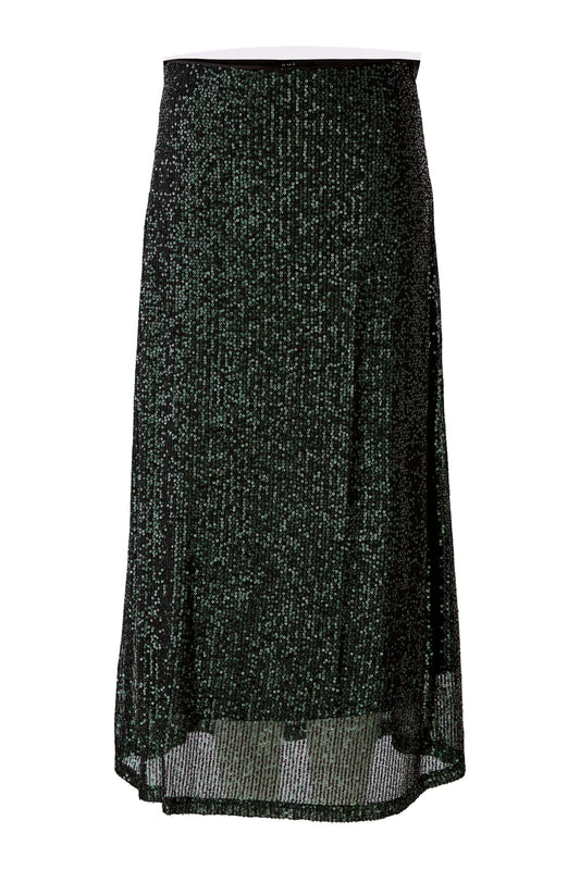Midirock Stretch-Allover Paillette