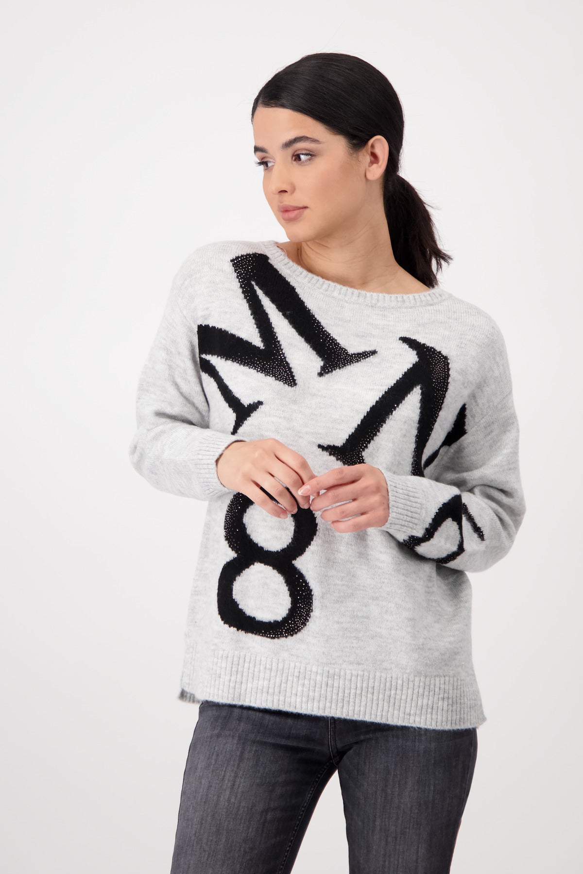 Pullover, cloud melange