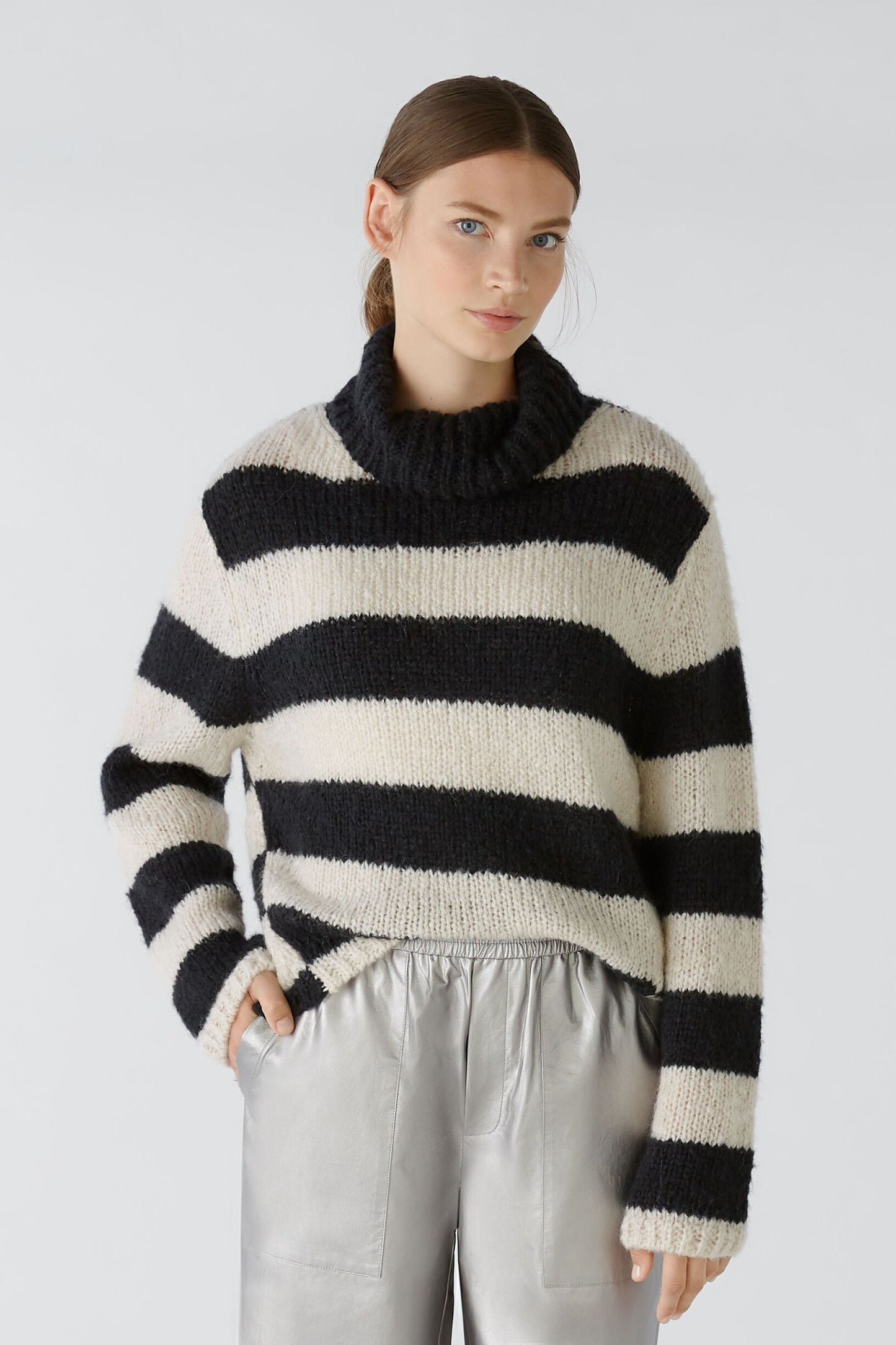 Pullover mit Wolle und Mohair