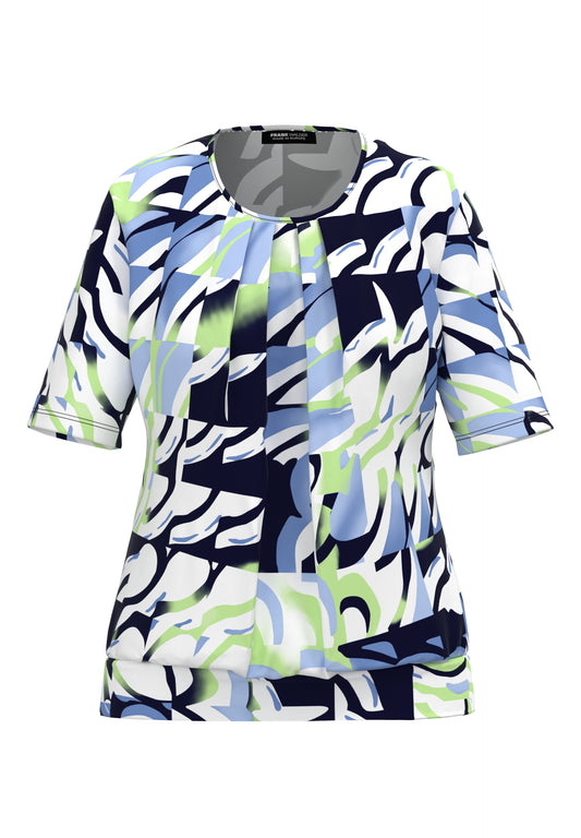 Blusenshirt NOS mit Kontrastdetails