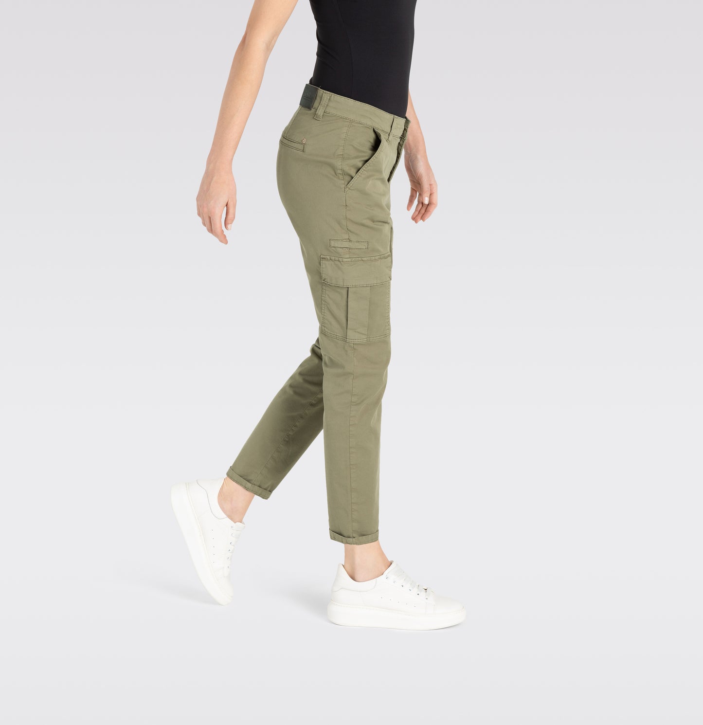 MAC JEANS - RICH CARGO, Authentic stretch gabardine