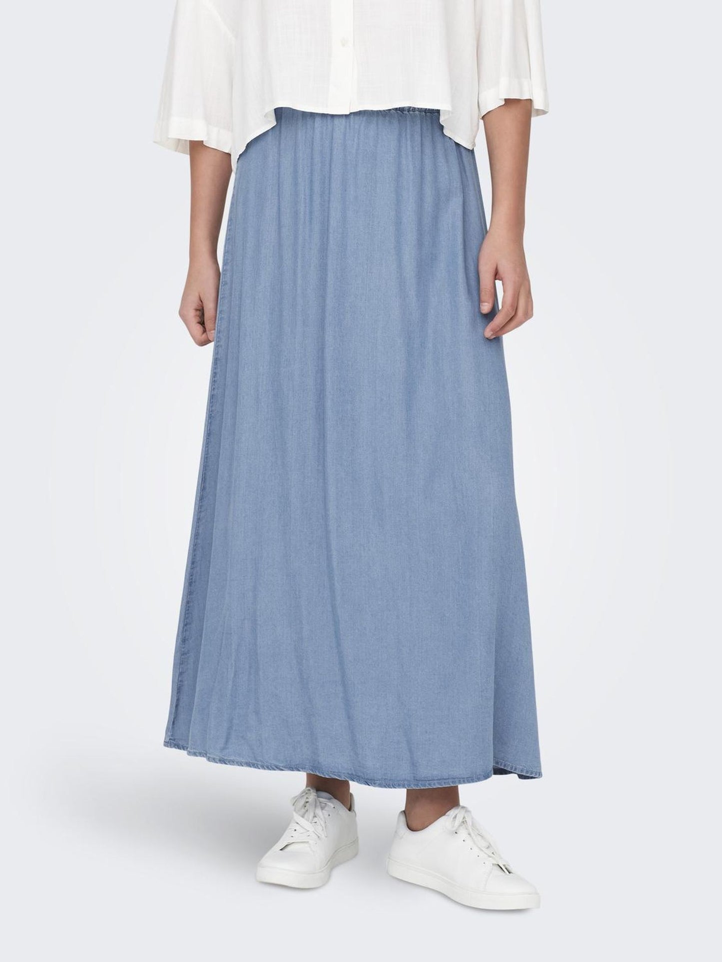 ONLPEMA VENEDIG LONG SKIRT DNM QYT