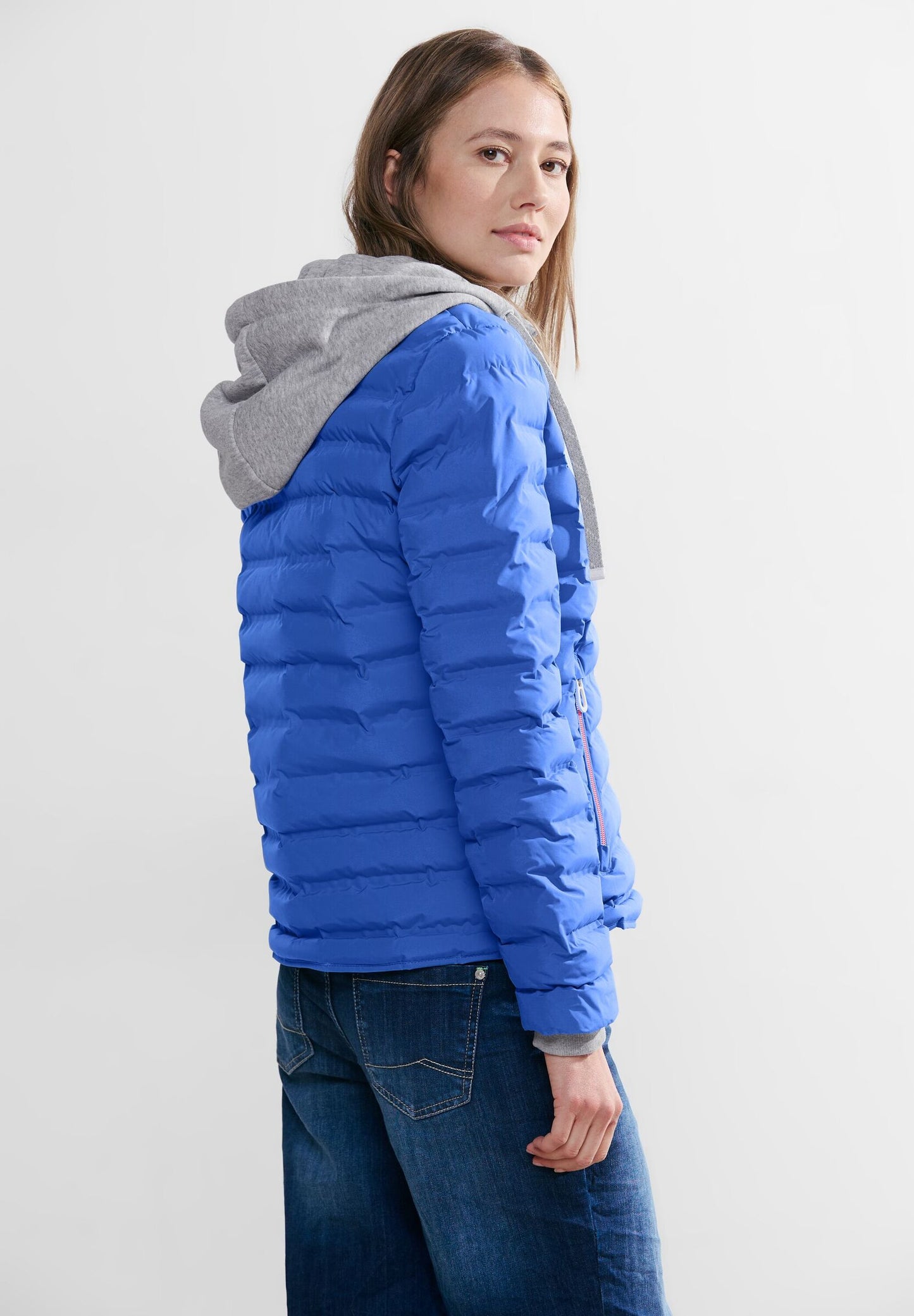 Kapuzen Steppjacke