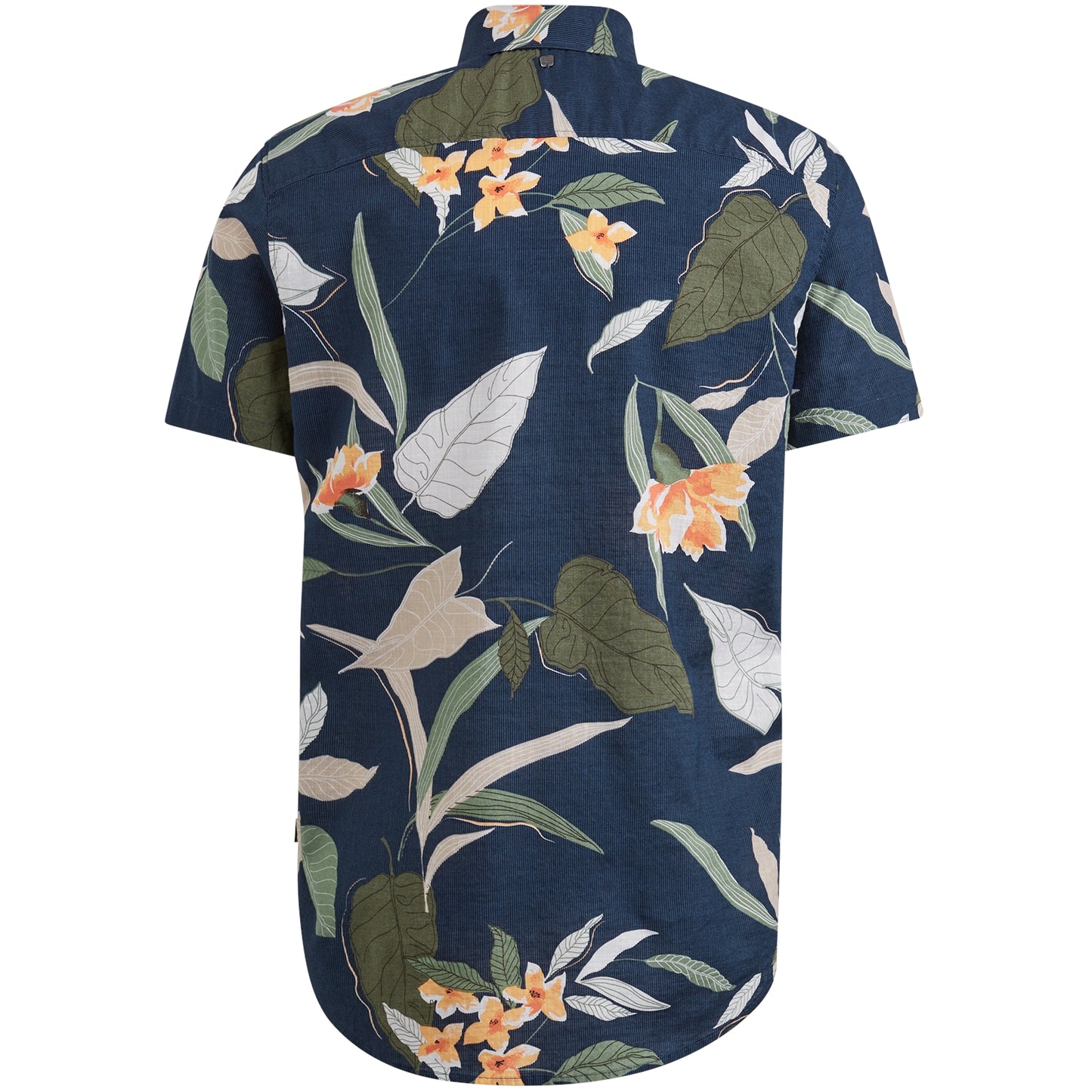 Short Sleeve Shirt Print On Ctn Slub