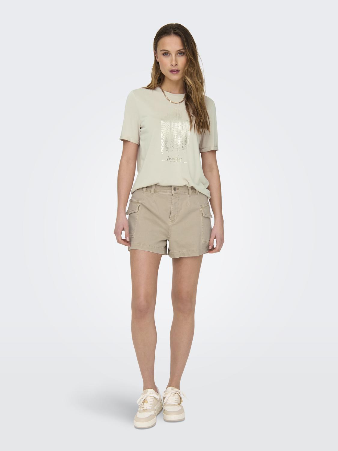 ONLMISSOURI LIFE HW CARGO SHORTS PNT