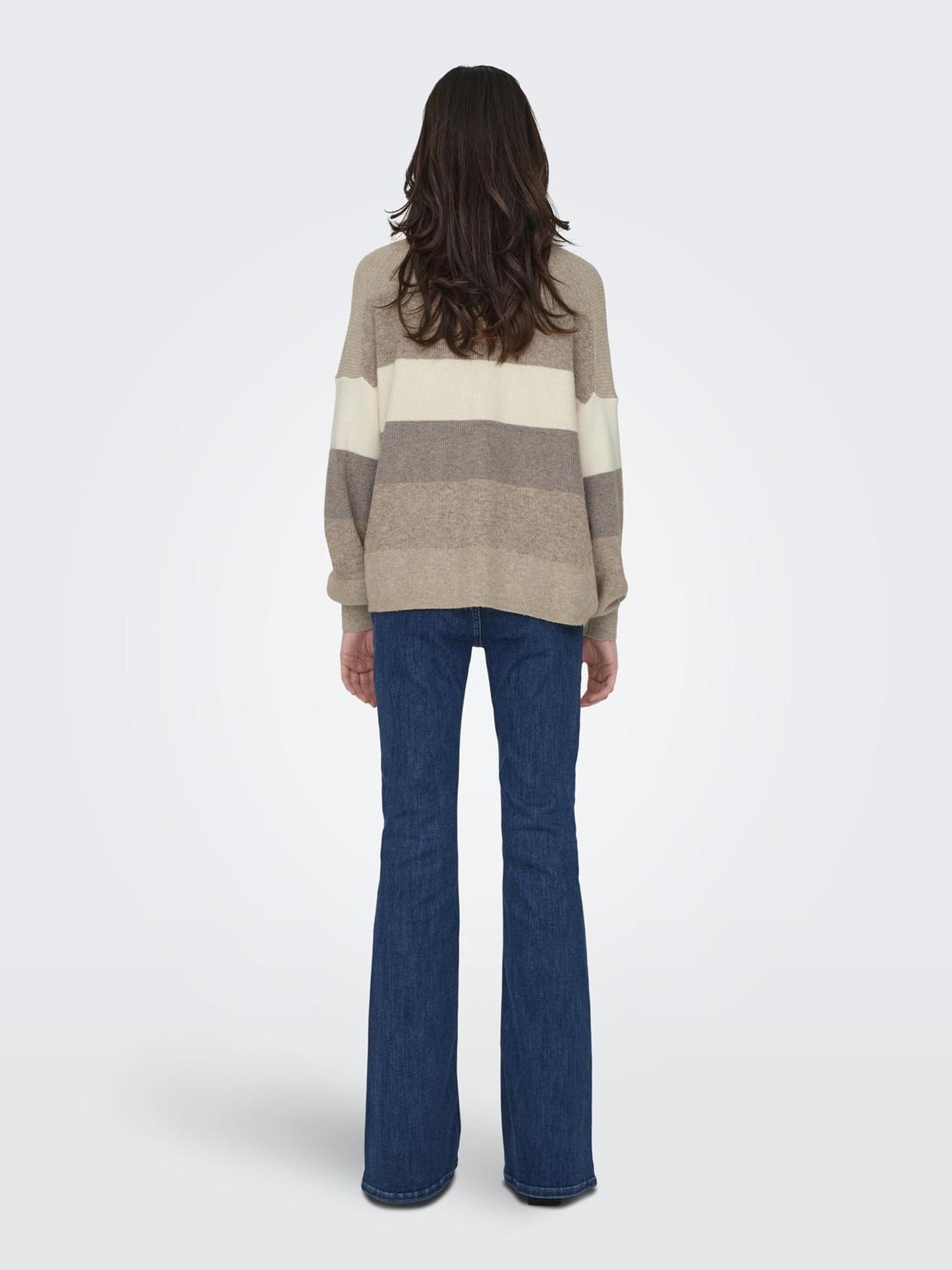 ONLATIA L/S STRIPE PULLOVER KNT NOOS