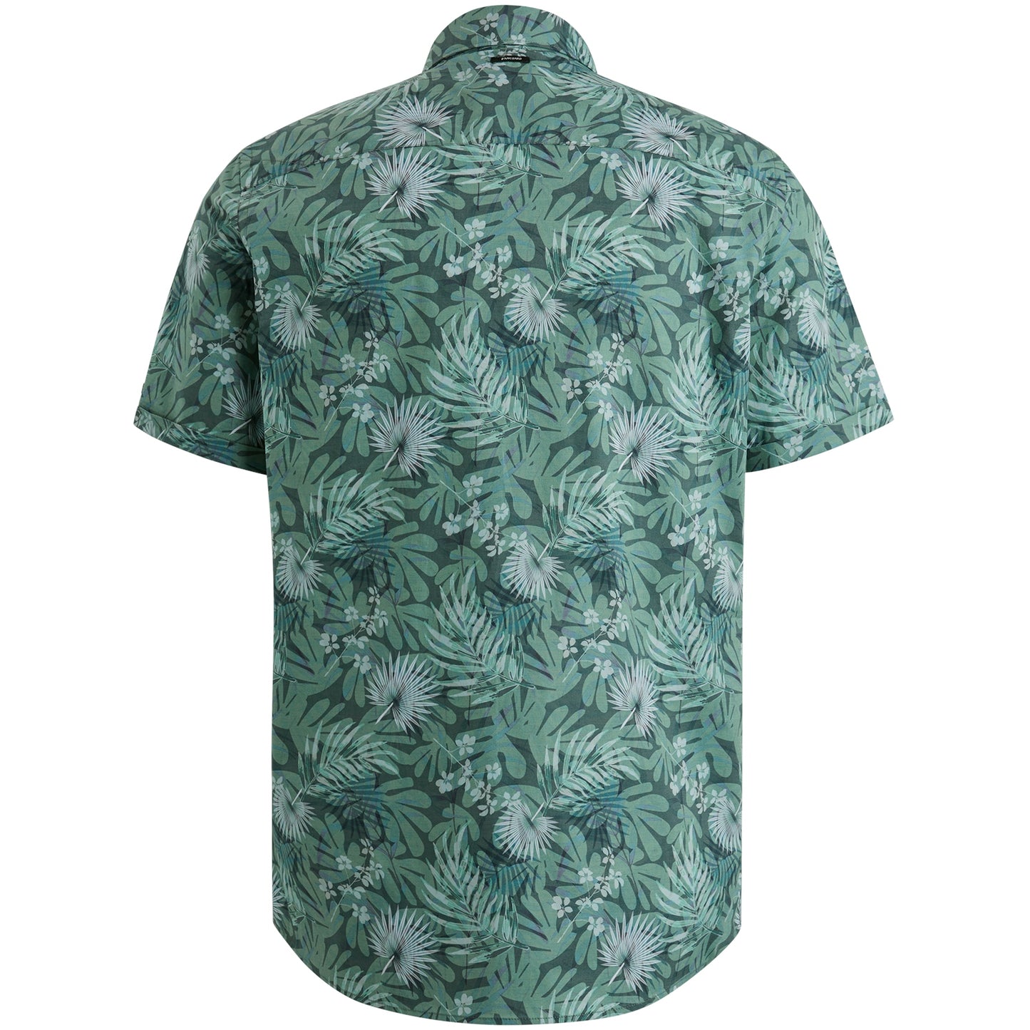 Short Sleeve Shirt Print on fine poplin stretch