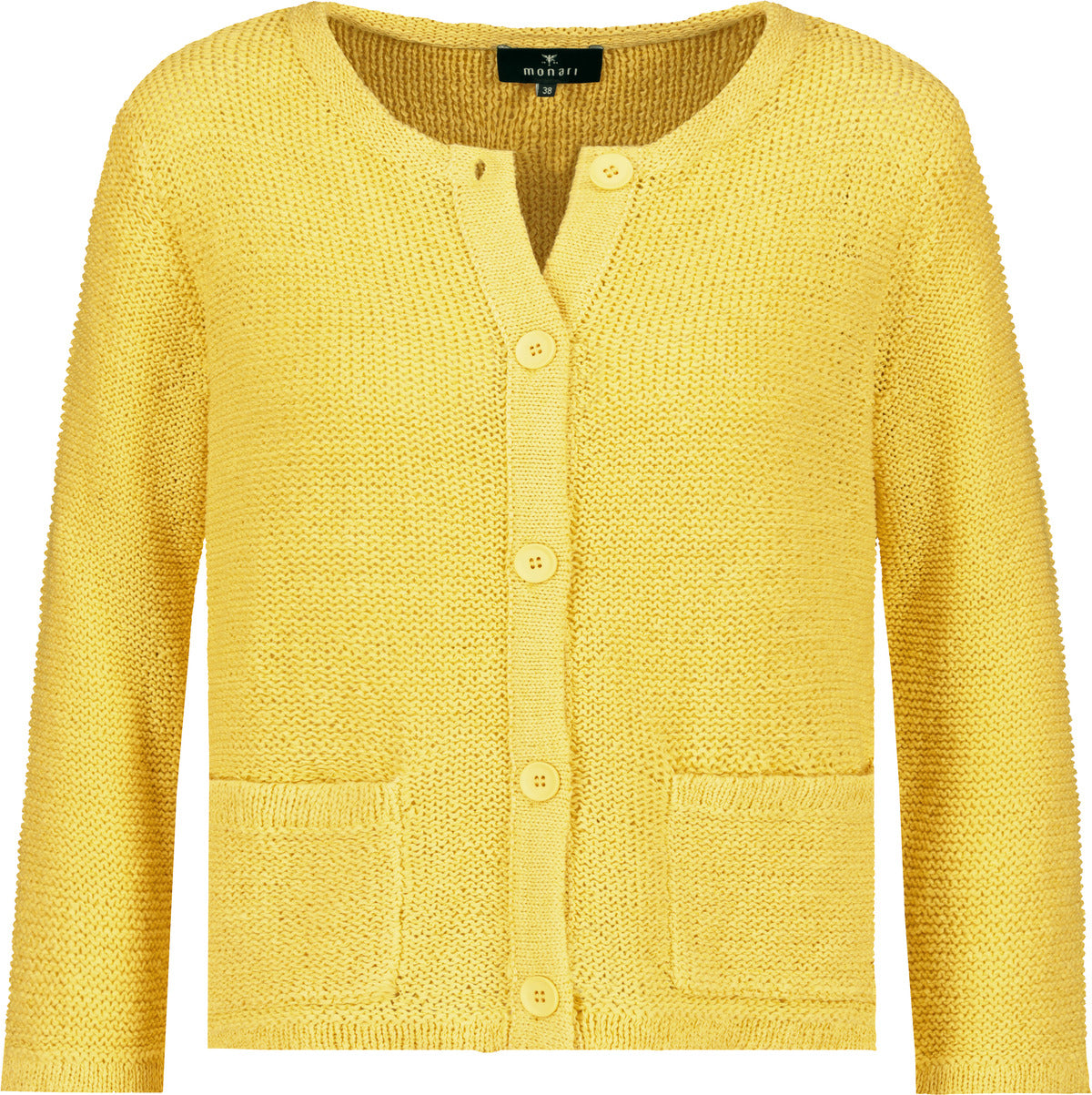 Strickjacke, dry lemon