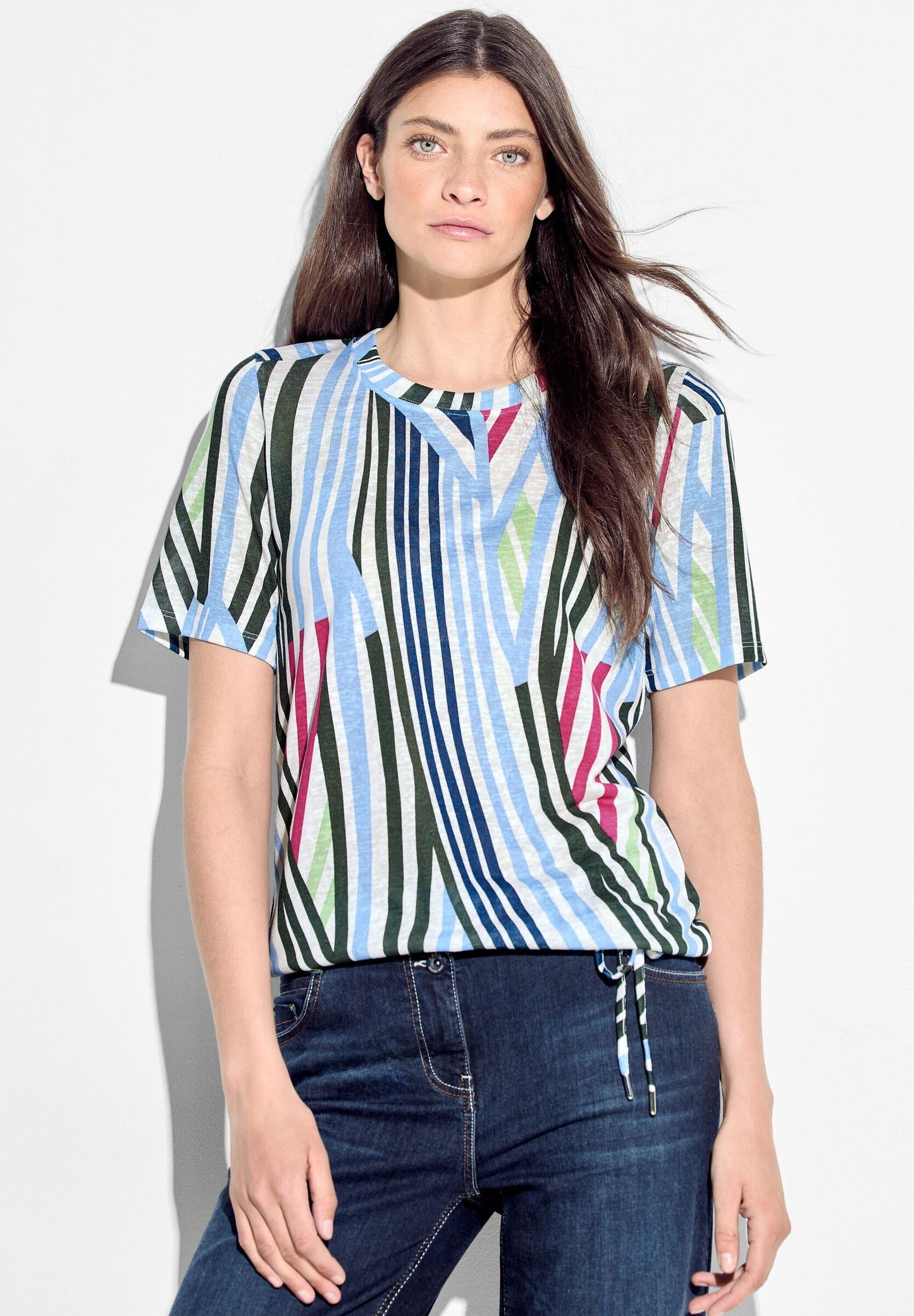 Gestreiftes T-Shirt