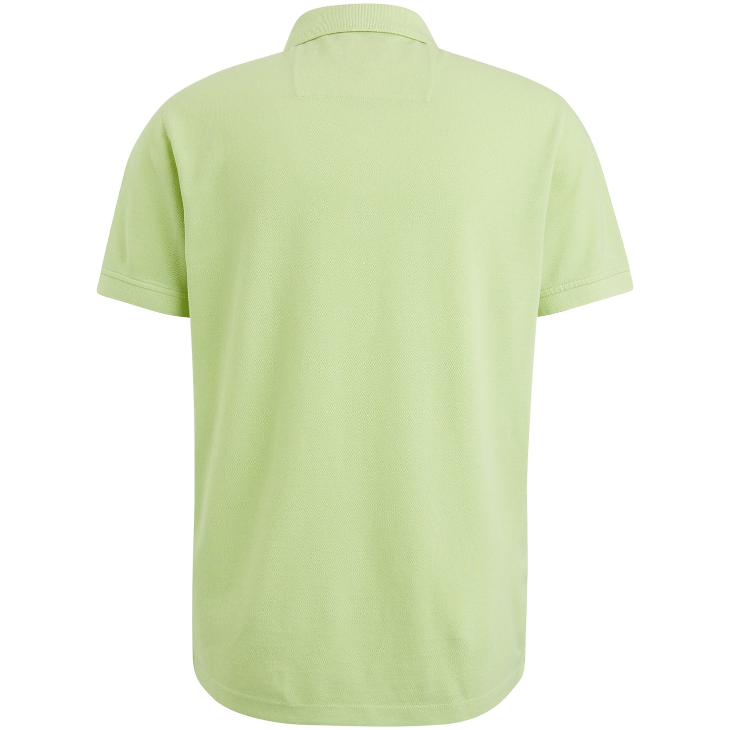 Short sleeve polo Pique garment dye