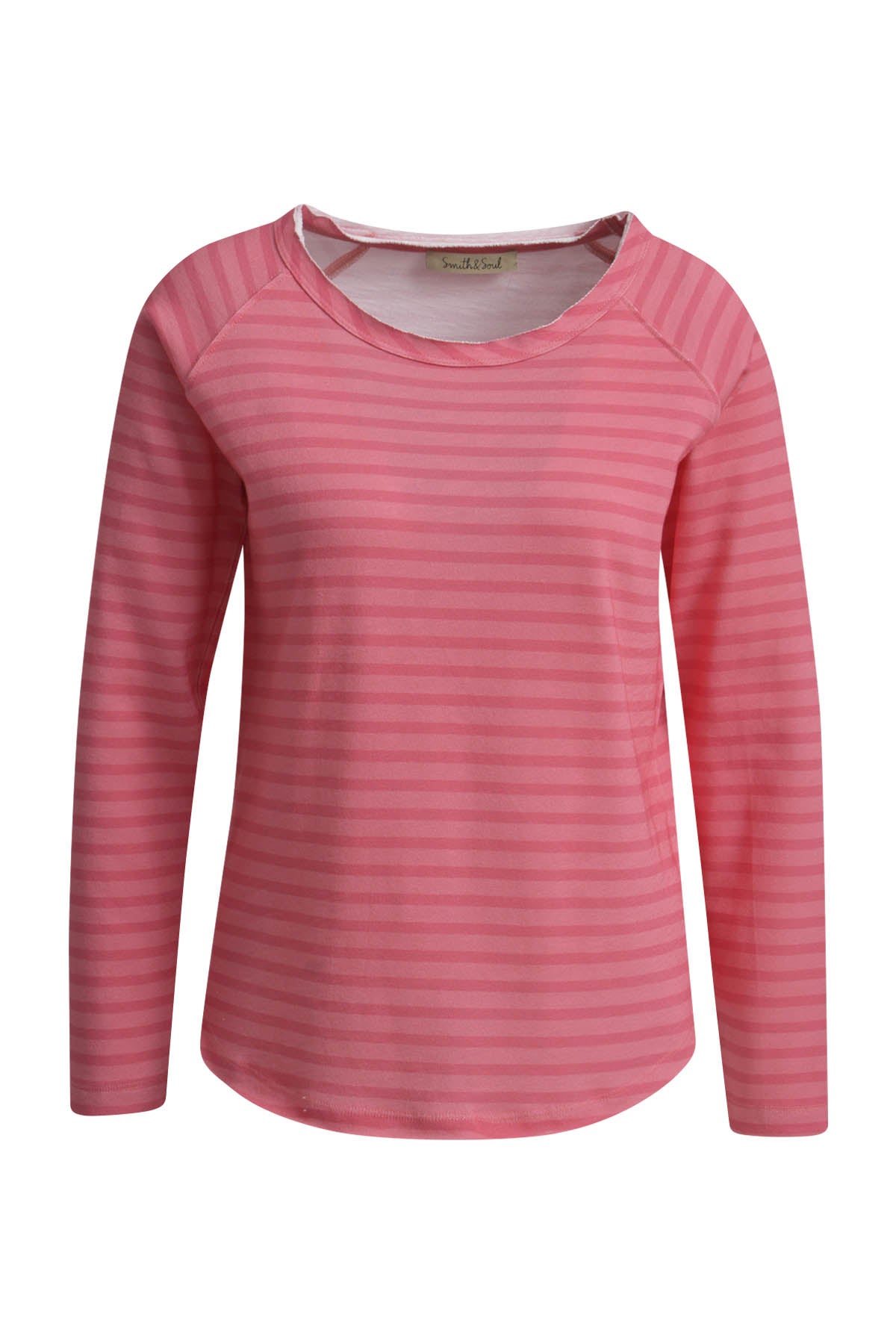 Basic Sweat Raglan Striped