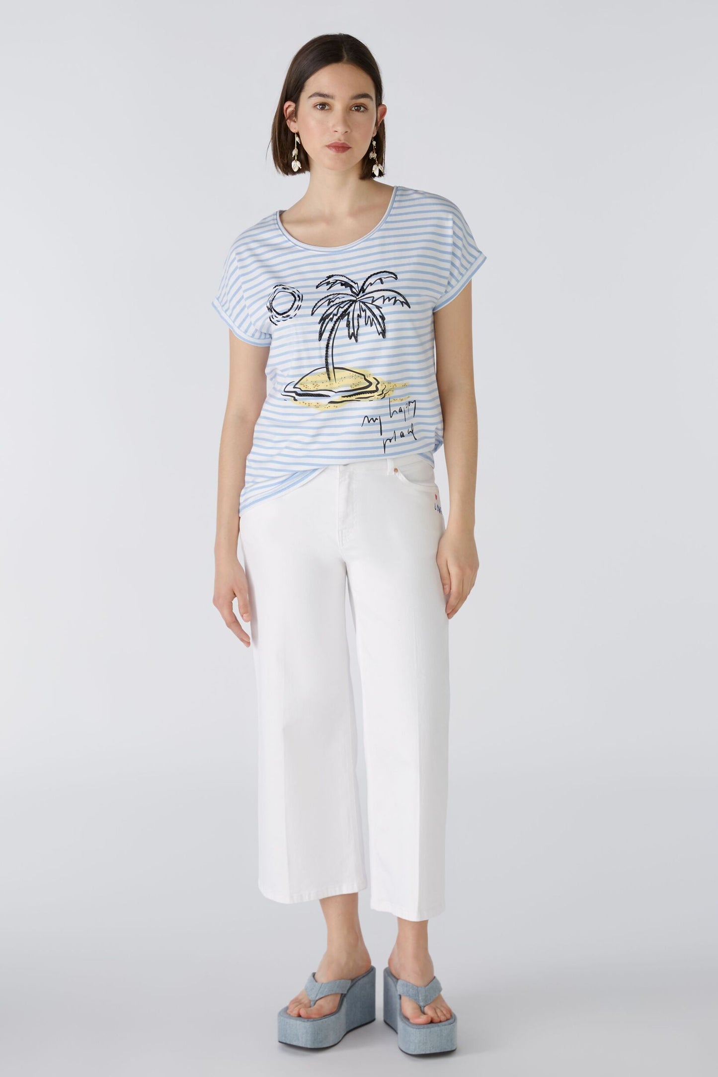 T-Shirt elastische Cotton-Modalqualität