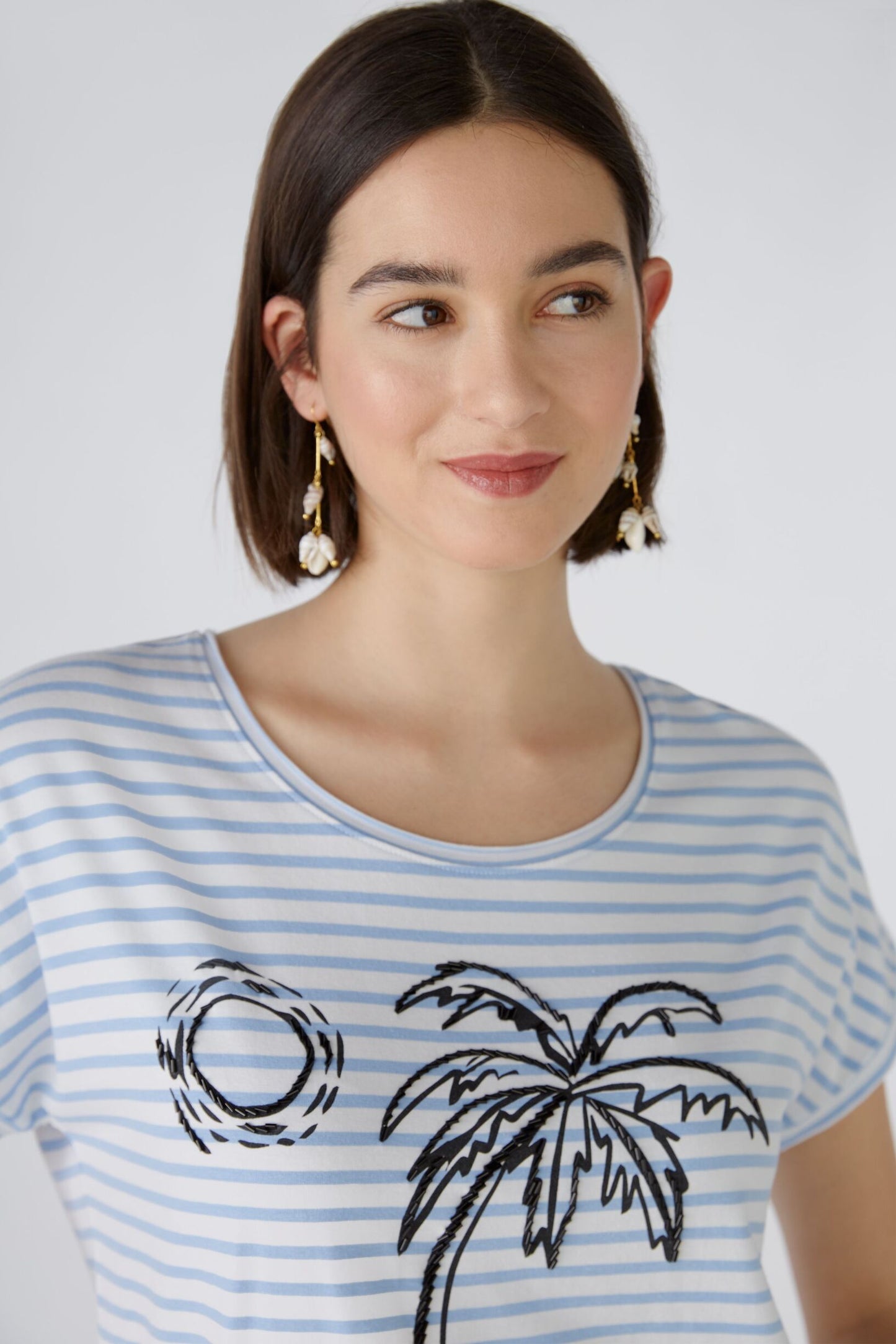 T-Shirt elastische Cotton-Modalqualität