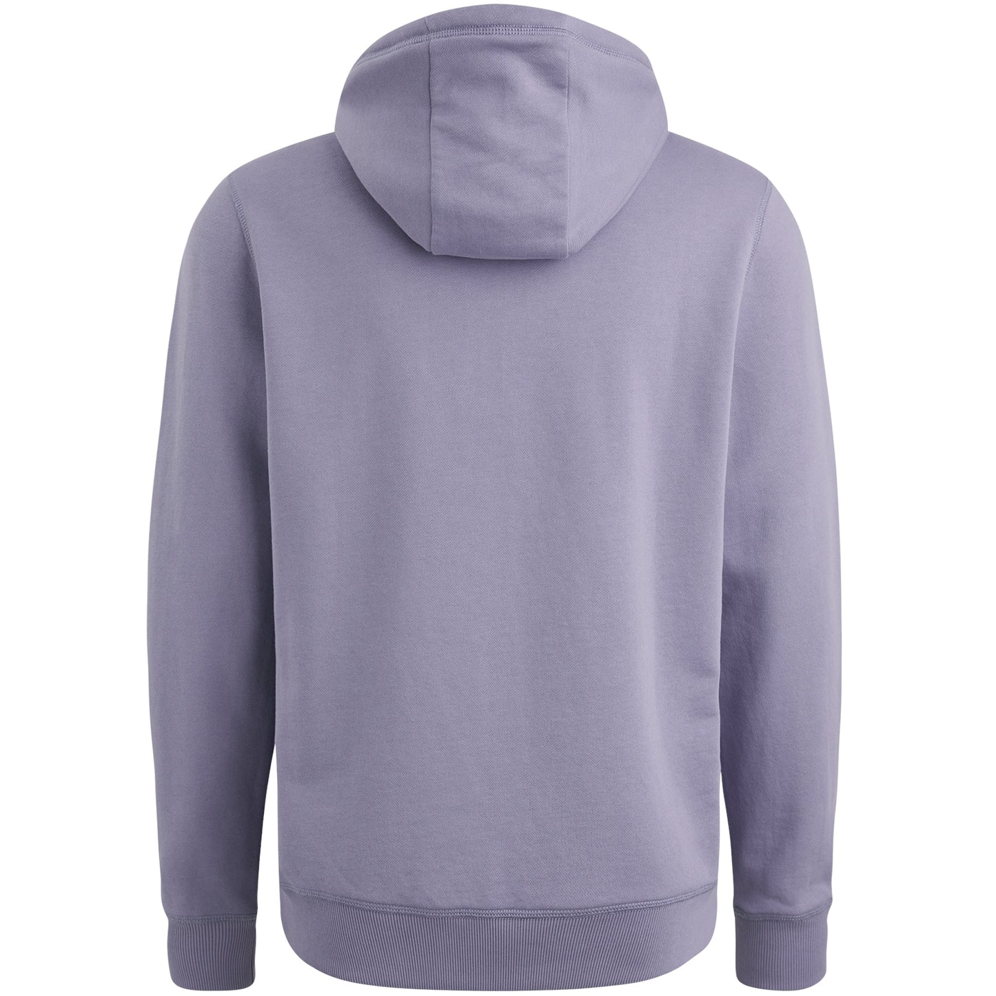 Hooded soft terry brushed