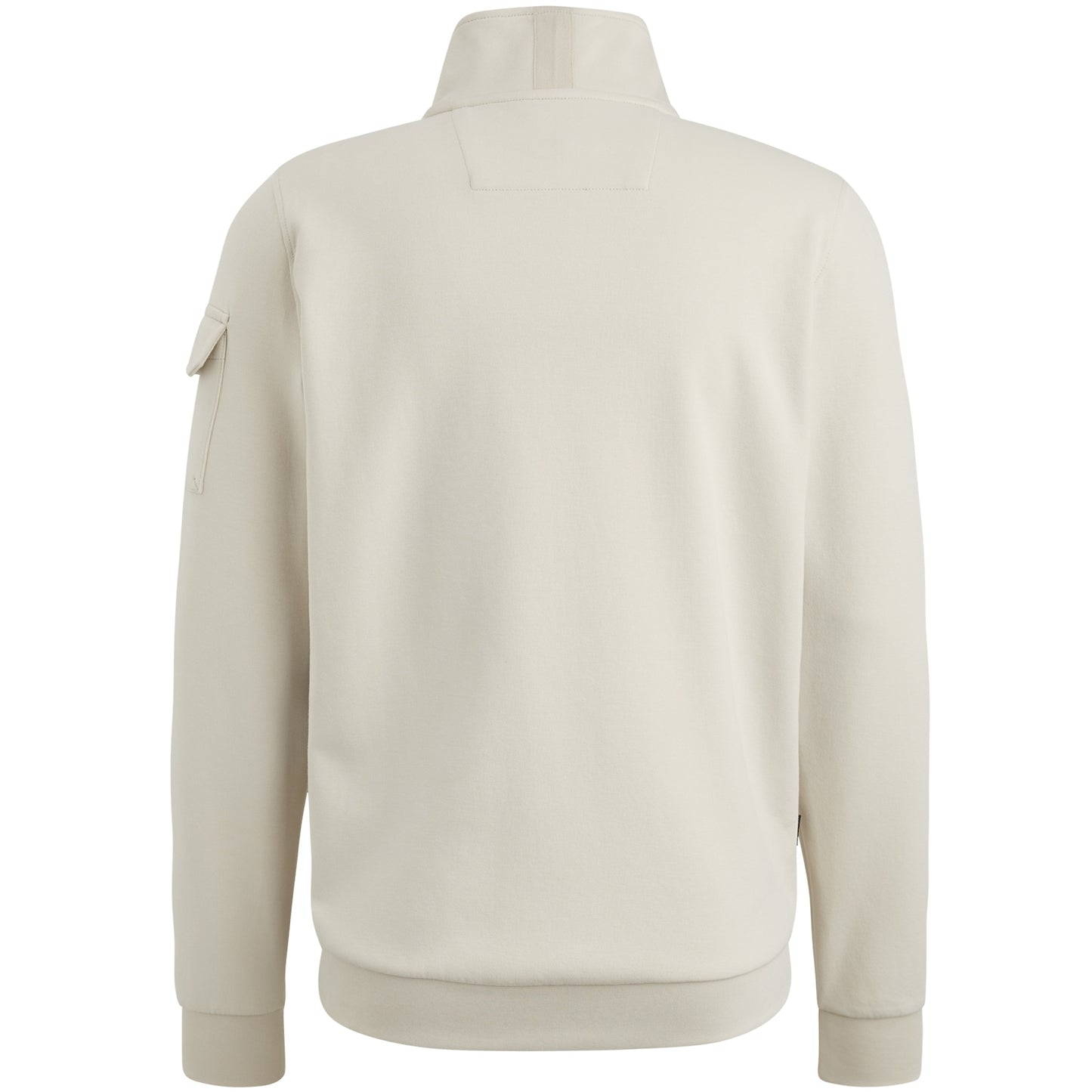 Half zip collar interlock jersey