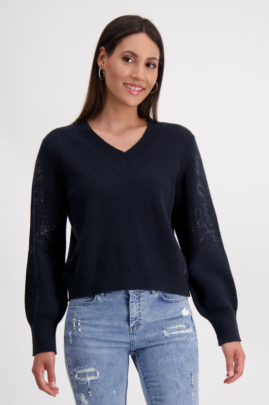 Pullover, dark denim