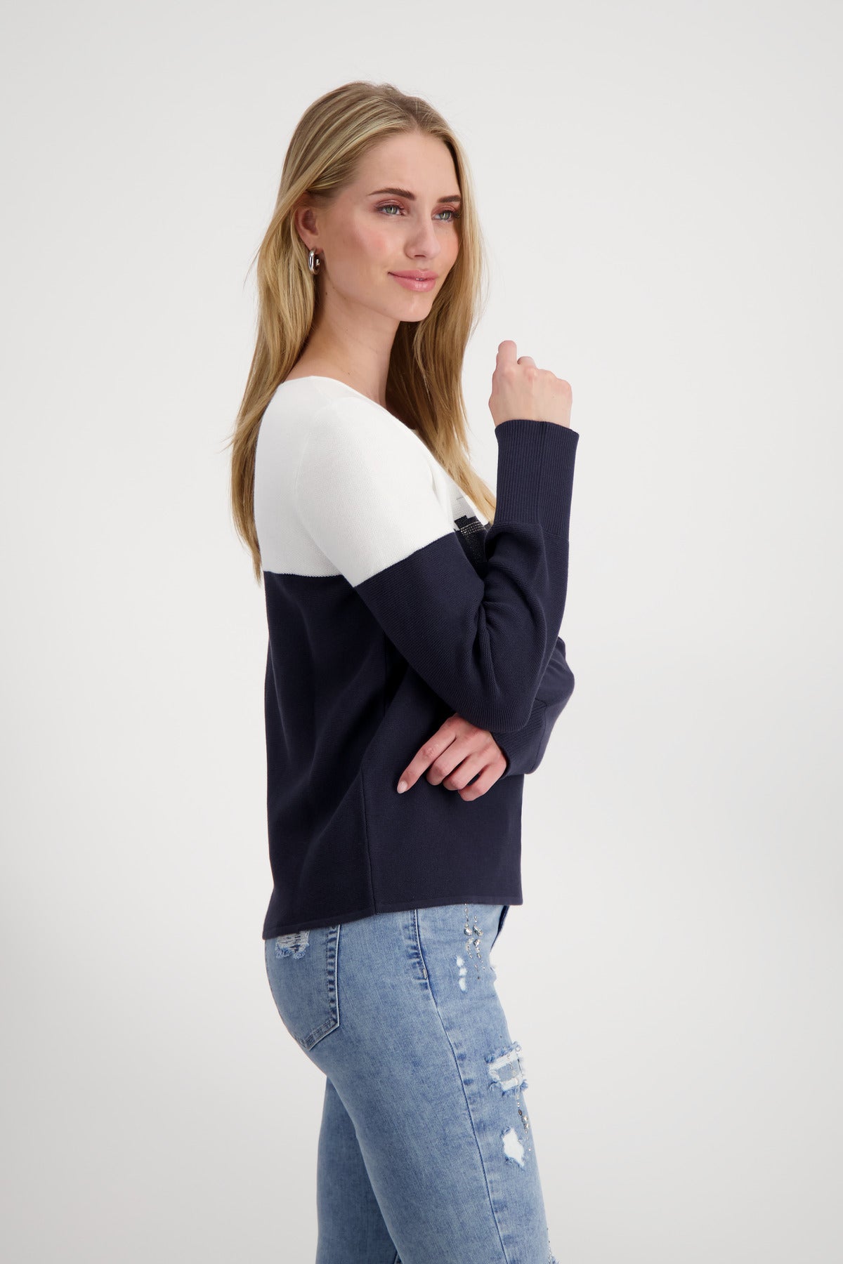 Pullover, dark denim