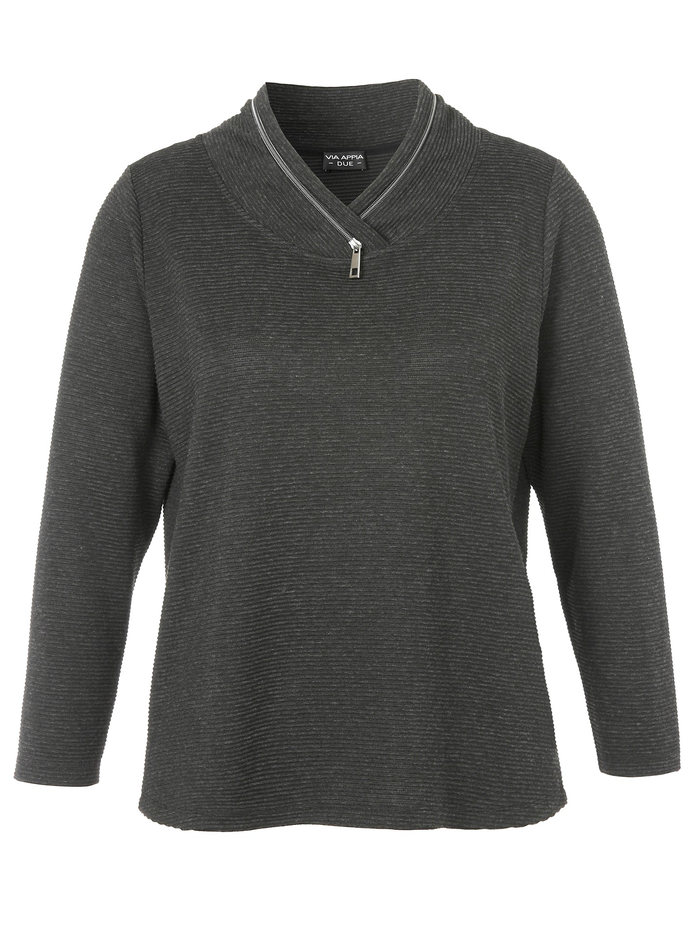 Sweatshirt Kragen 1/1 Arm Reißverschluß