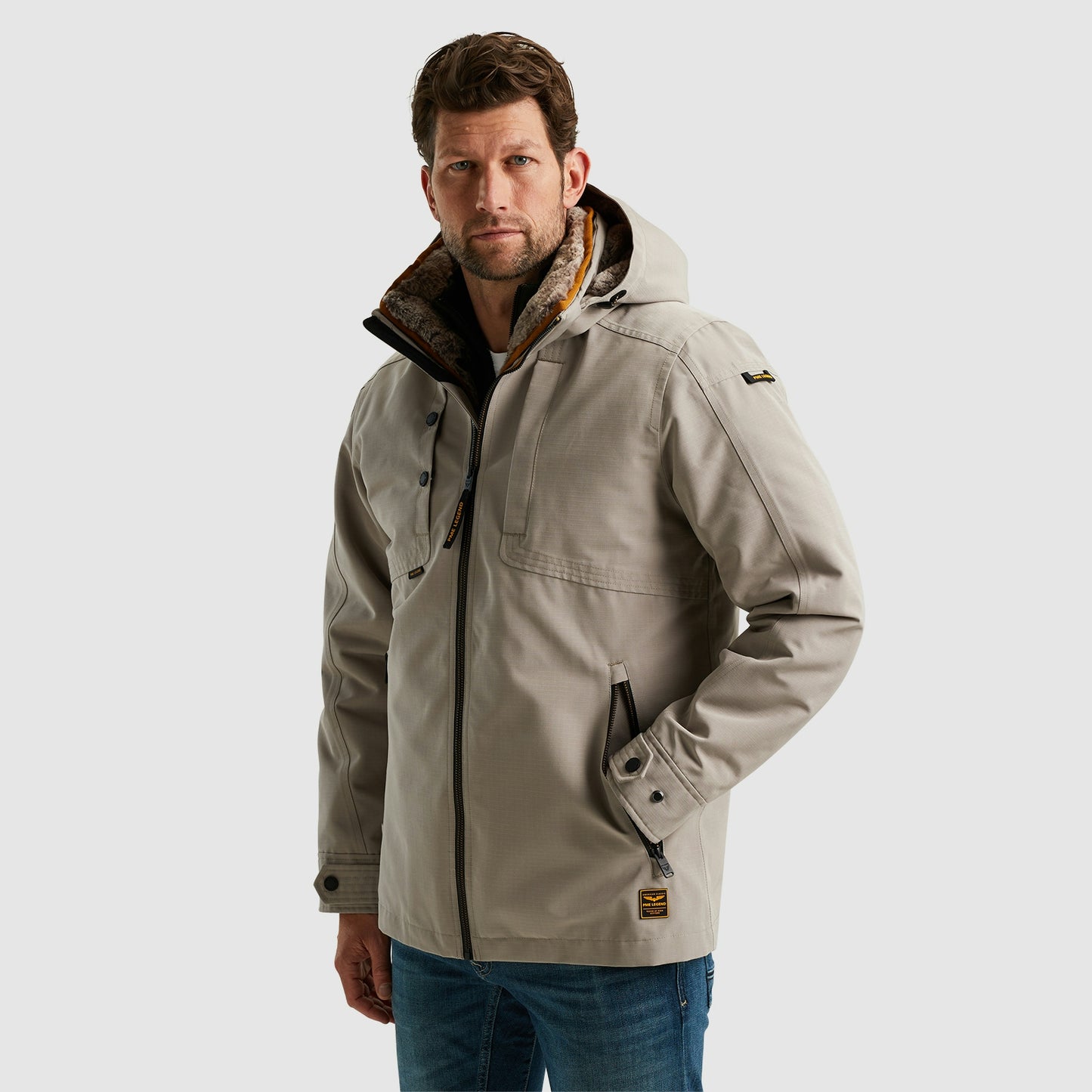 Semi long jacket SNOWPACK Trail ripstop