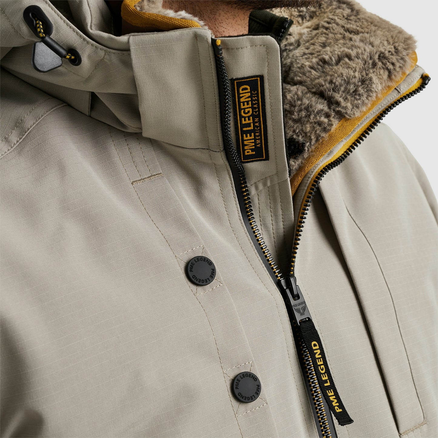 Semi long jacket SNOWPACK Trail ripstop